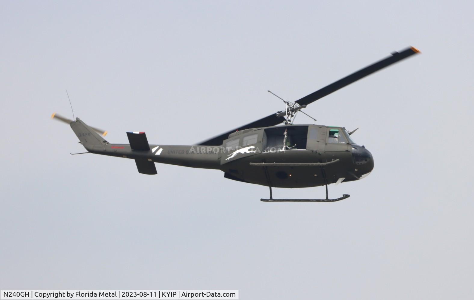 N240GH, 1966 Bell UH-1H Iroquois C/N 01126, UH-1 zx