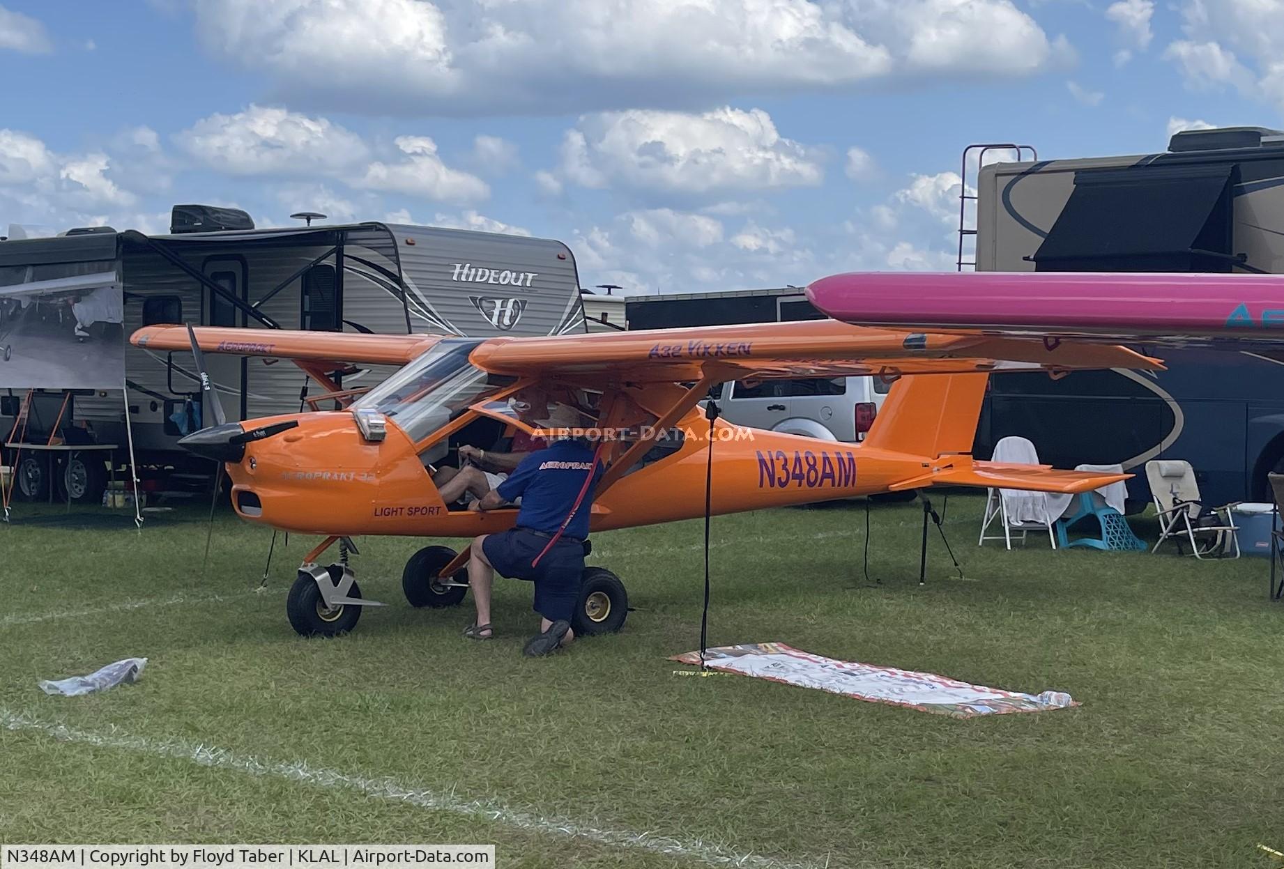 N348AM, 2020 Aeroprakt A32 C/N 151, SUN N FUN 2022