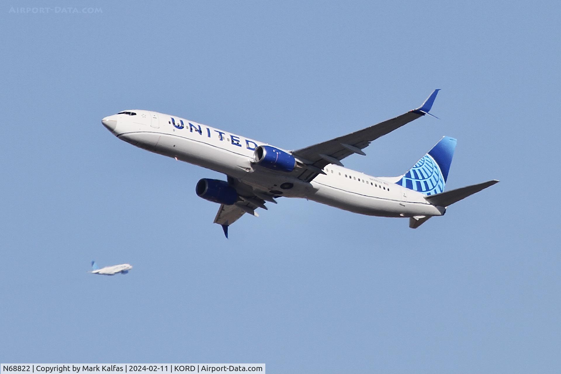 N68822, 2014 Boeing 737-924/ER C/N 42178, B739 United Airlines  BOEING 737-924ER N68822 UAL1488 ORD-LAS