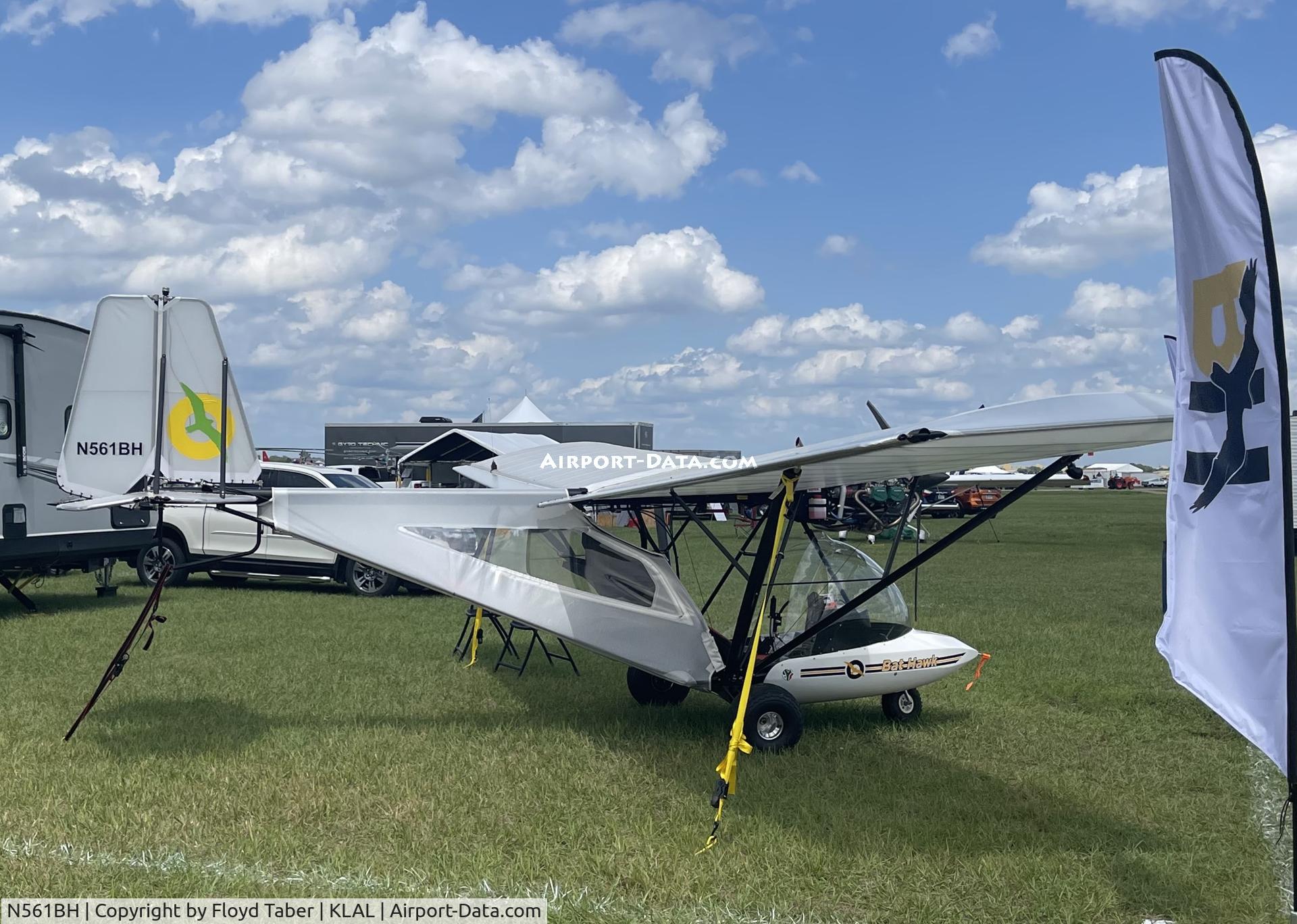 N561BH, 2021 Micro Aviation Bat Hawk R C/N 0083, SUN N FUN 2022