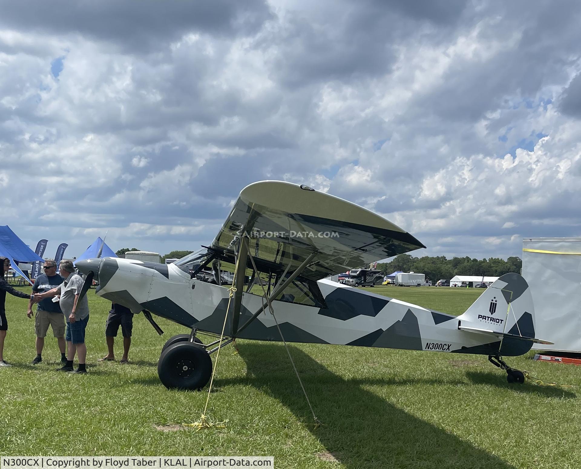 N300CX, 2021 Patriot Aircraft CX1900 C/N CX1900-0001, SUN N FUN 2022