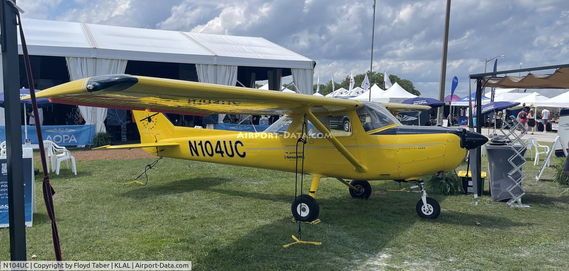 N104UC, Cessna 152 C/N 15284673, SUN N FUN 2022