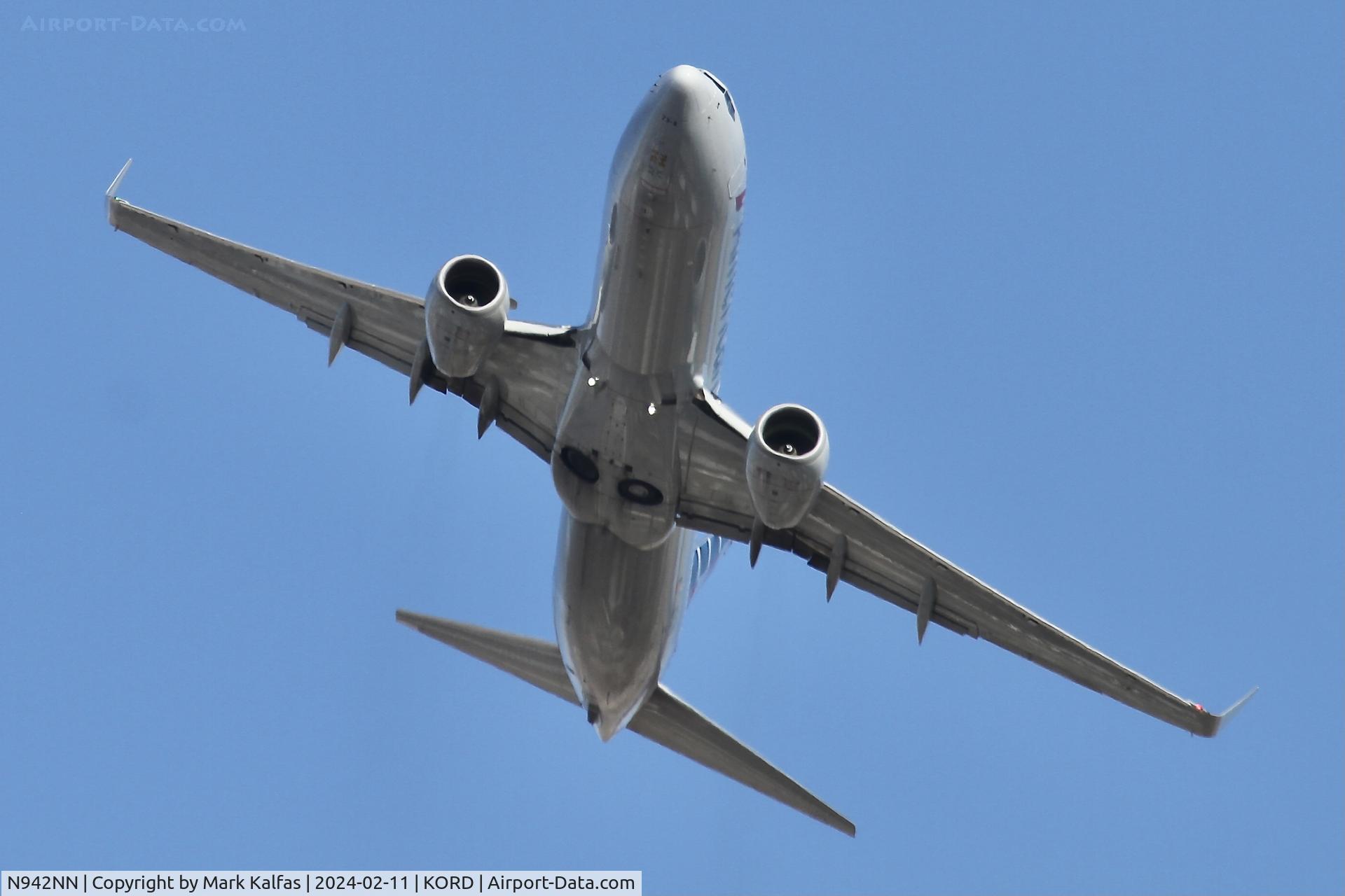 N942NN, 2013 Boeing 737-823 C/N 33492, B738 American Airlines Boeing 737-823 N942NN AAL2279 ORD-CLT