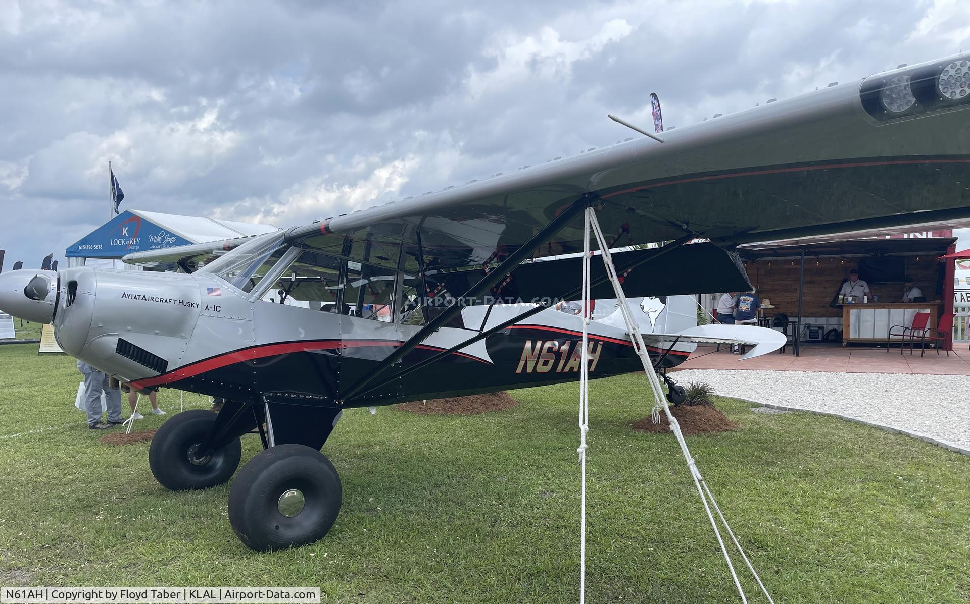 N61AH, 2022 Aviat A-1C Husky Husky C/N 3384, SUN N FUN 2022