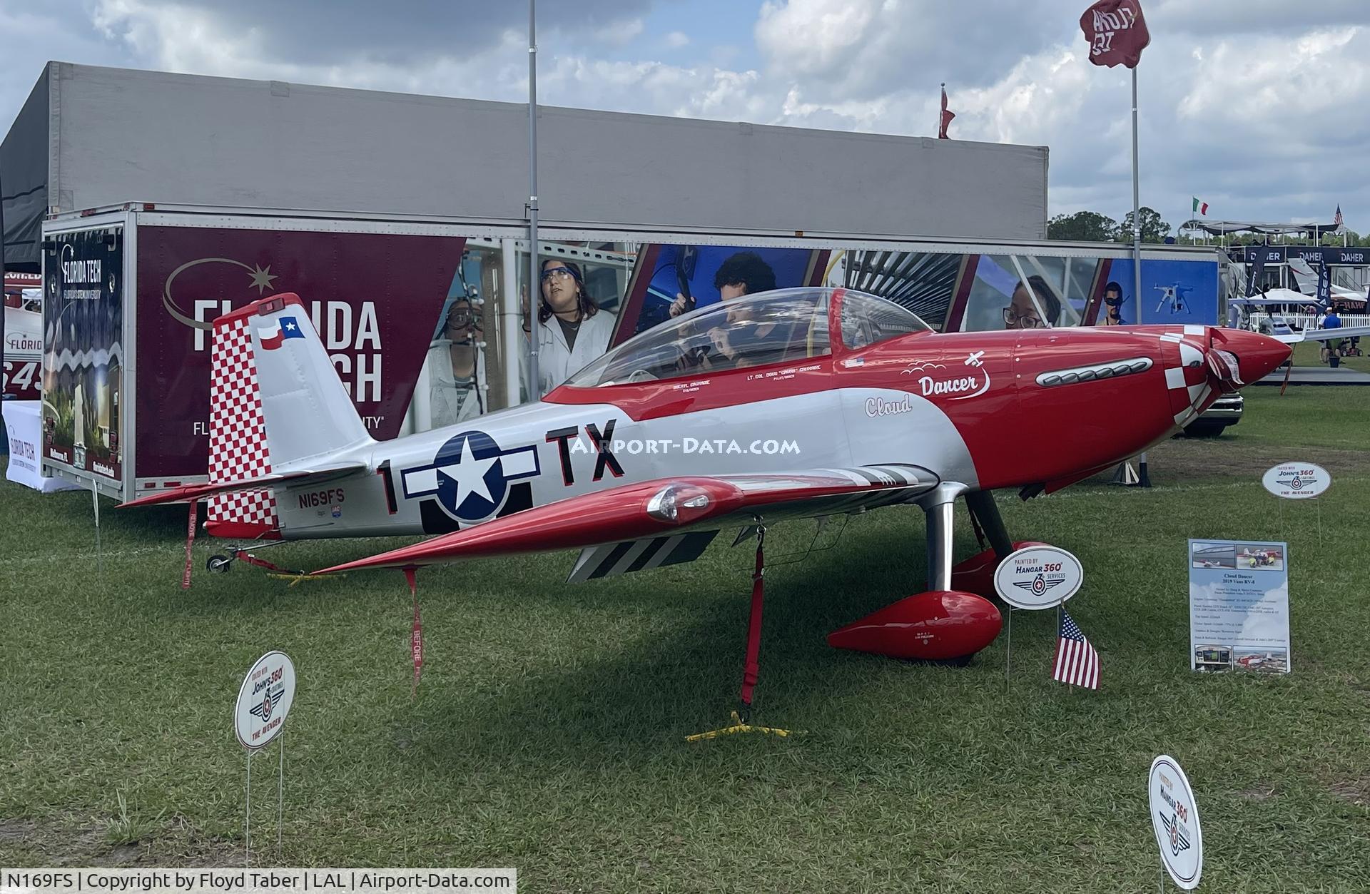 N169FS, 2019 Vans RV-8 C/N 83635, SUN N FUN 2022