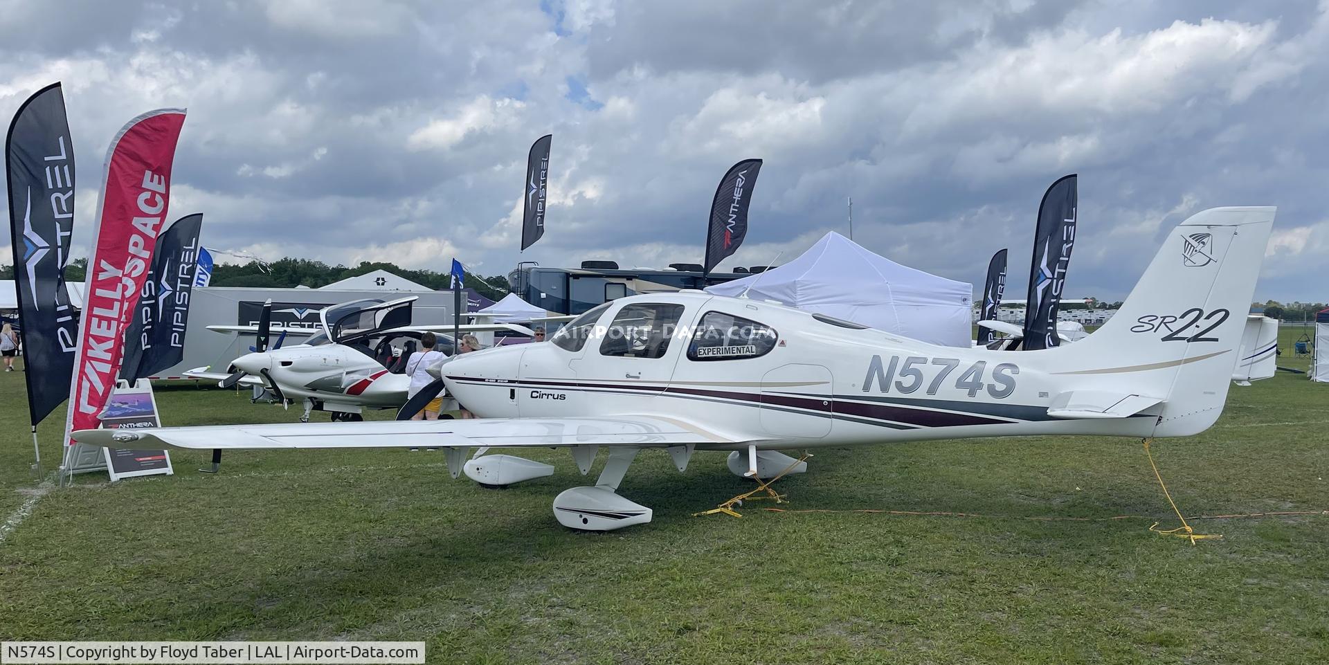N574S, 2002 Cirrus SR22 C/N 0343, SUN N FUN 2022
