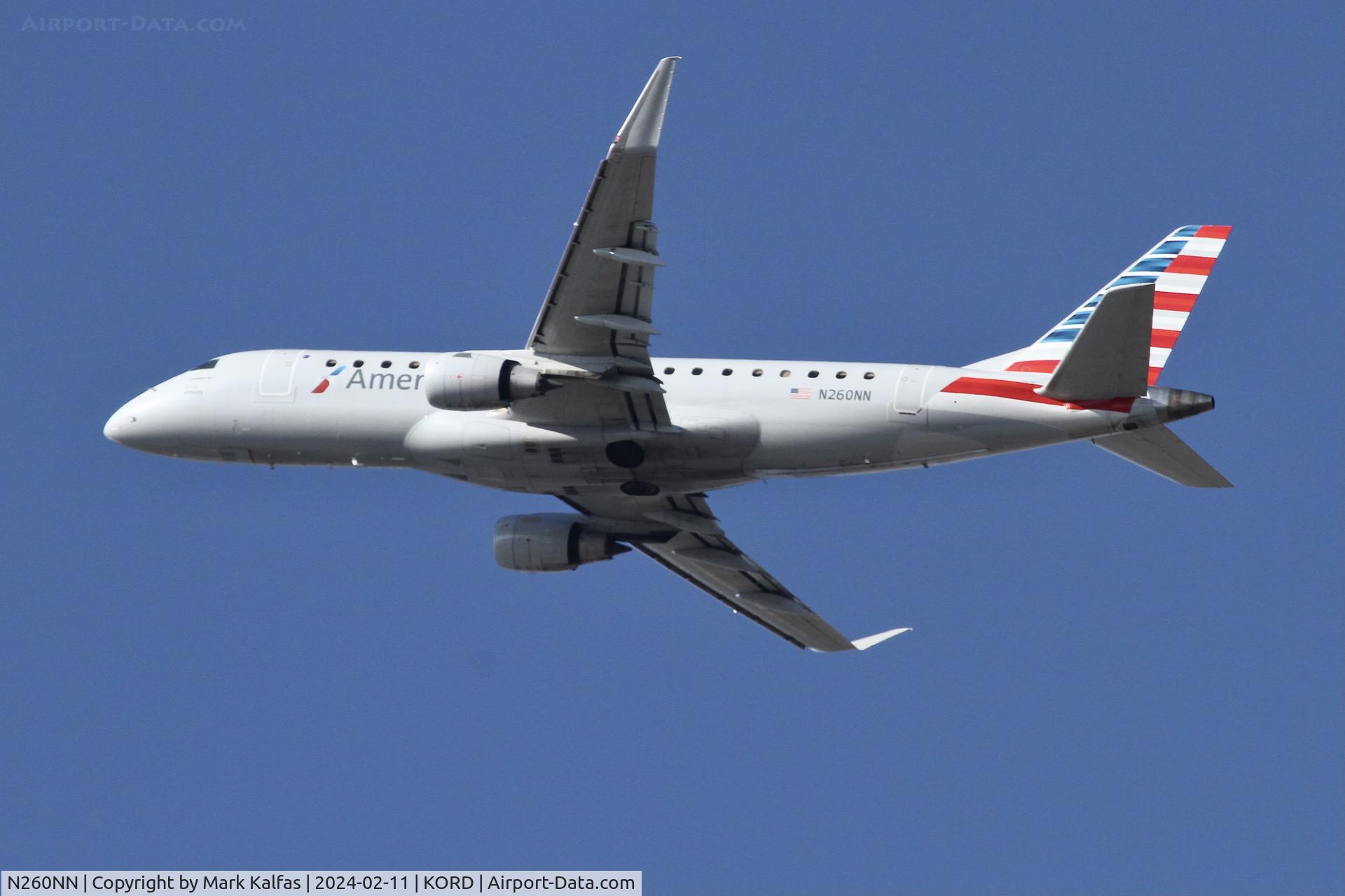 N260NN, 2017 Embraer 175LR (ERJ-170-200LR) C/N 17000699, E75L Envoy Air/American Eagle EMBRAER ERJ 170-200 LR N260NN ENY4084 ORD-IAH