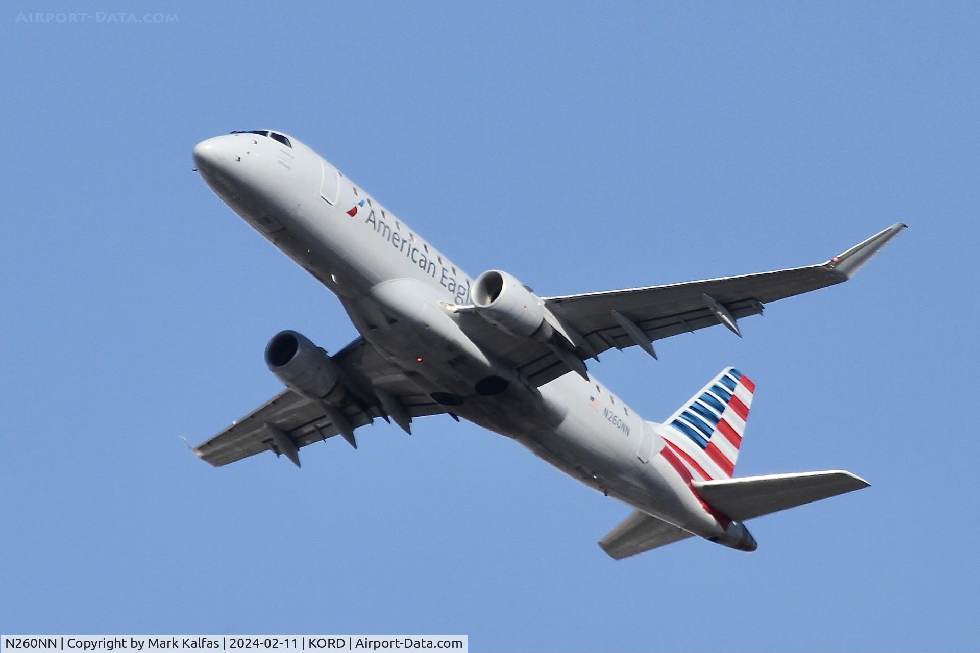 N260NN, 2017 Embraer 175LR (ERJ-170-200LR) C/N 17000699, E75L Envoy Air/American Eagle EMBRAER ERJ 170-200 LR N260NN ENY4084 ORD-IAH