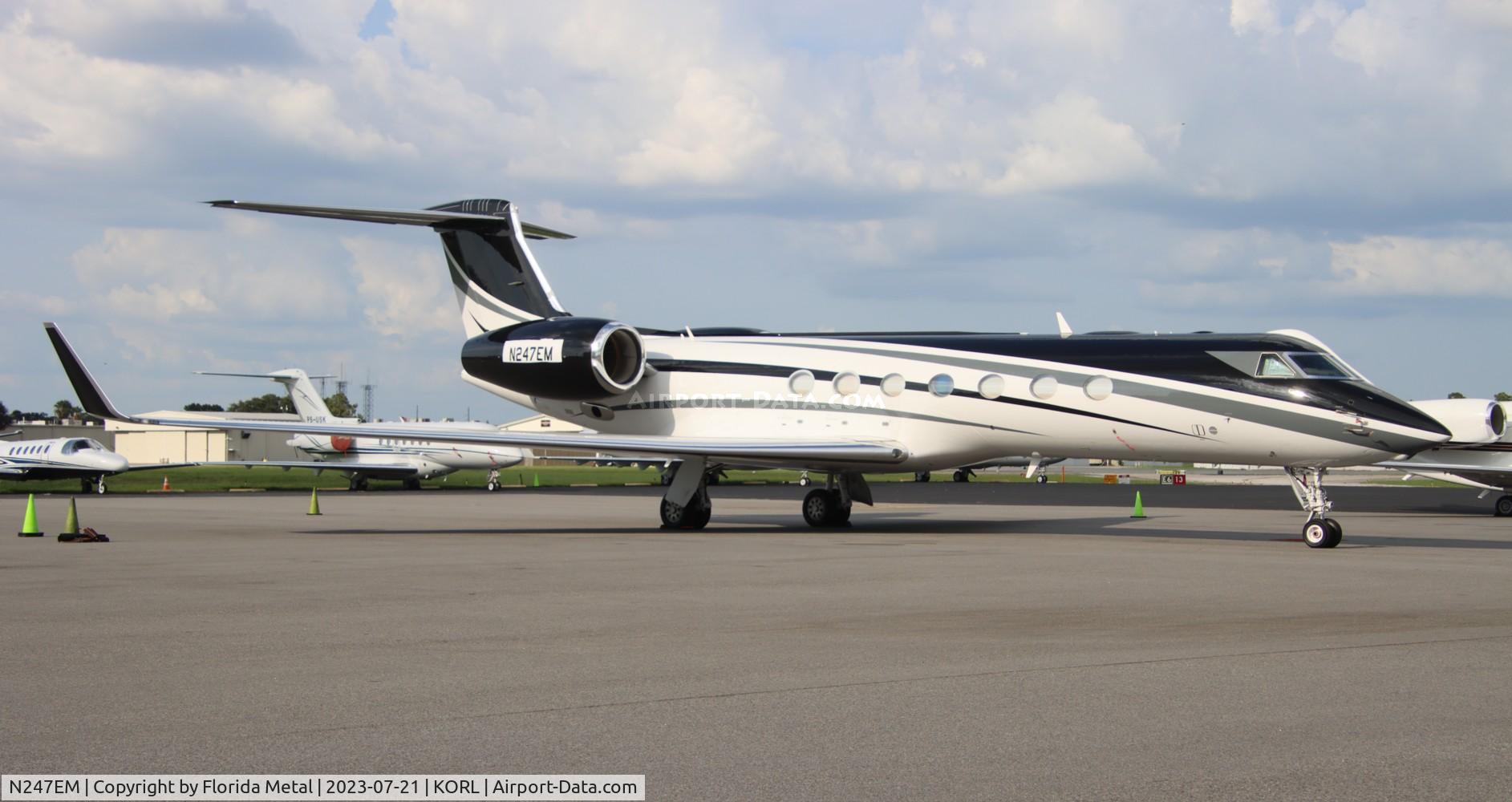 N247EM, Gulfstream Aerospace GV-SP (G550) C/N 5265, G550 zx