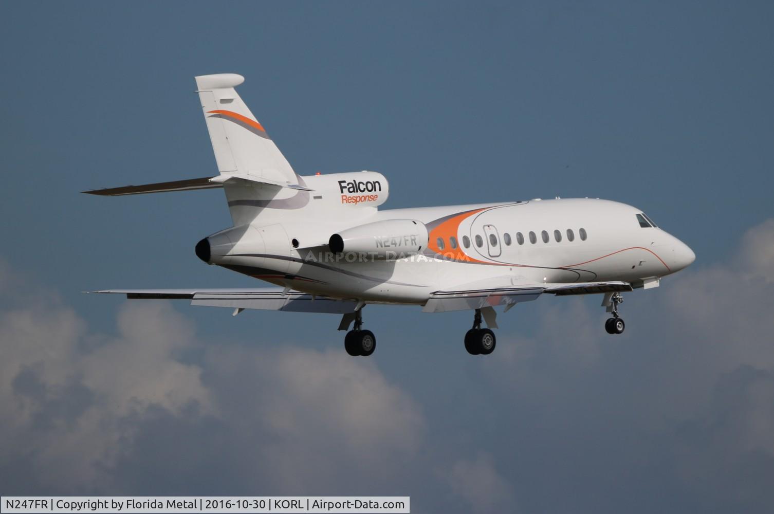 N247FR, 2000 Dassault Falcon 900 C/N 184, Falcon 900 zx TEB-ORL