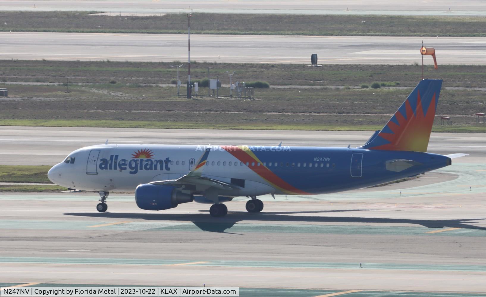 N247NV, 2017 Airbus A320-214 C/N 7704, AAY A320 zx LAX-CVG