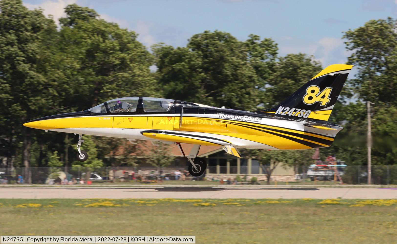 N247SG, 1984 Aero Vodochody L-39C C/N 433135, L-39 zx