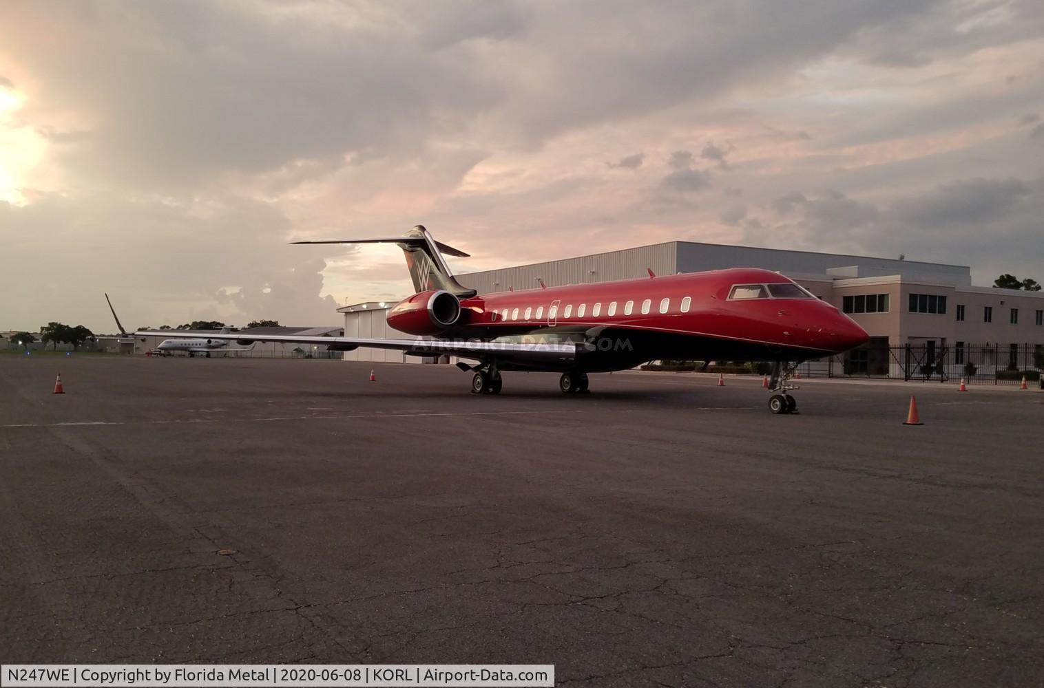 N247WE, 2007 Bombardier BD-700-1A11 Global 5000 C/N 9245, Global 5000 zx