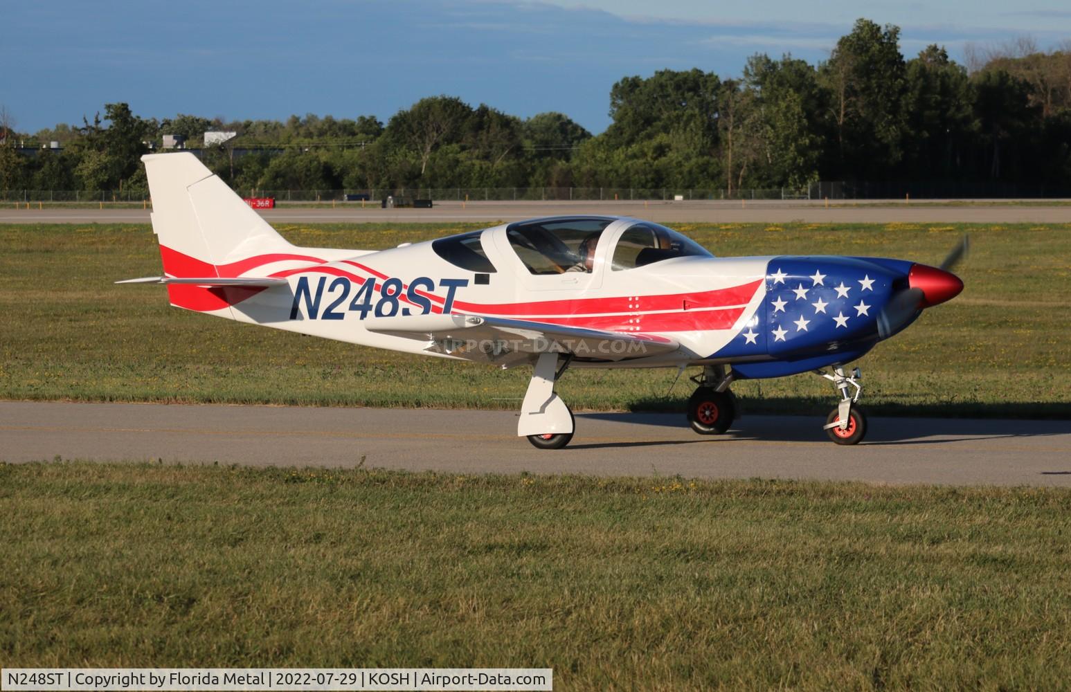 N248ST, Stoddard-Hamilton Glasair Super II RG C/N 001, Glasair Super II RG zx
