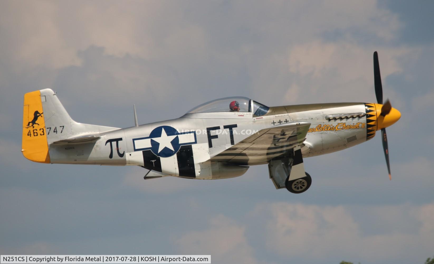N251CS, North American F-51D Mustang C/N 44-74977N, OSH 17 zx