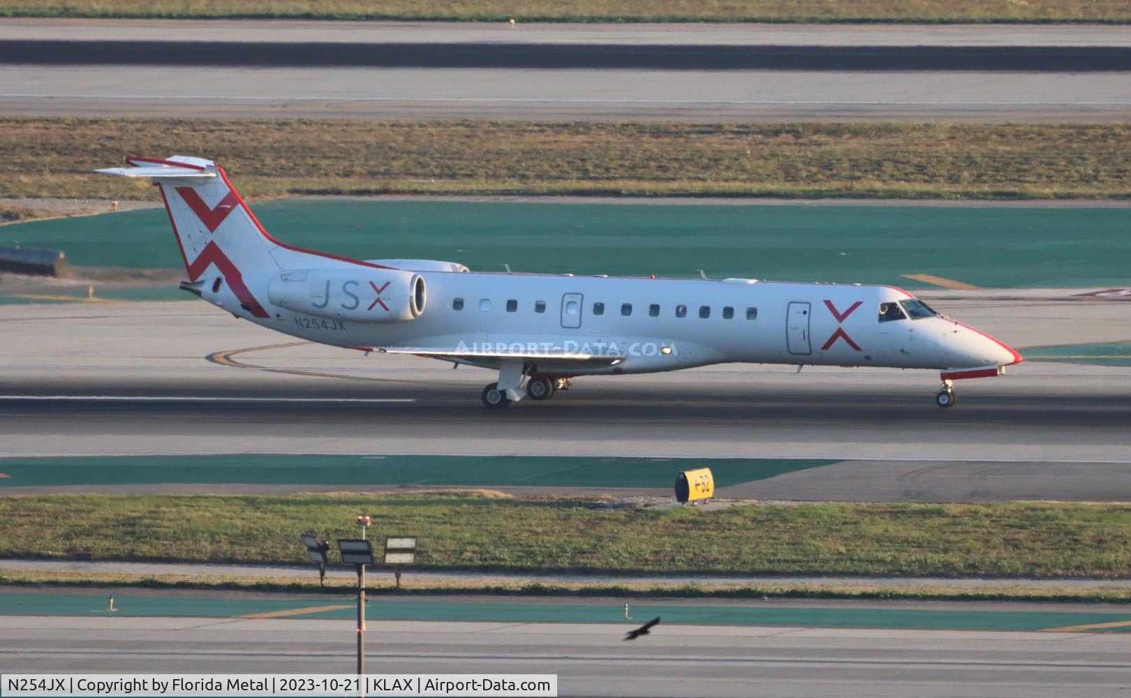 N254JX, 2000 Embraer ERJ-135LR (EMB-135LR) C/N 145275, JSX E135 zx LAX-LAS