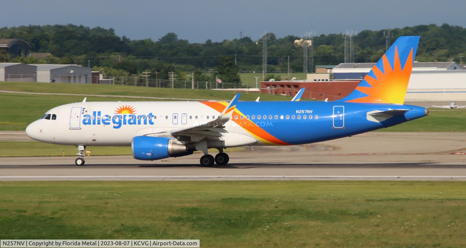 N257NV, 2018 Airbus A320-214 C/N 8329, AAY A320 zx CVG-PIE