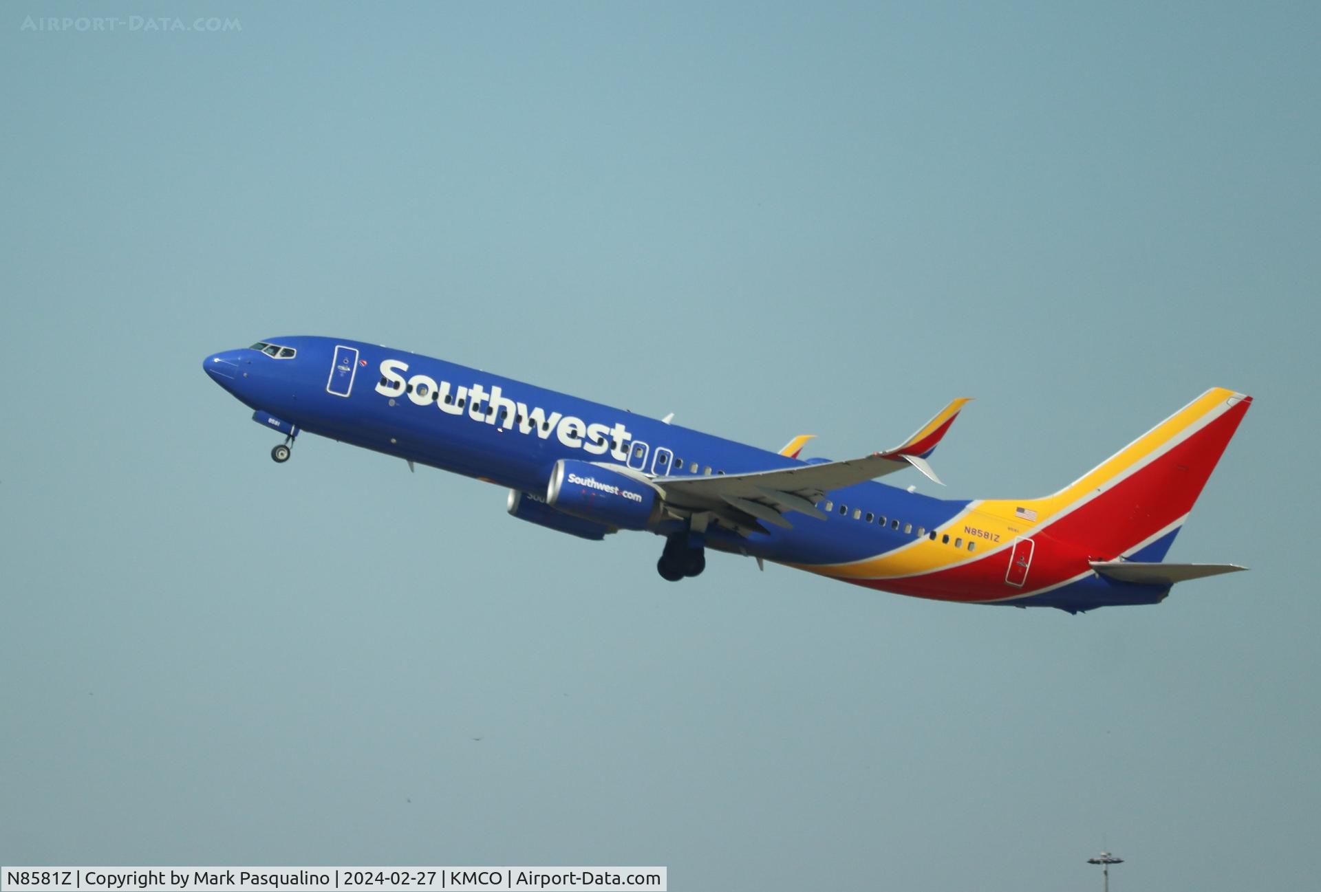 N8581Z, 2018 Boeing 737-8H4 C/N 64348, Boeing 737-8H4