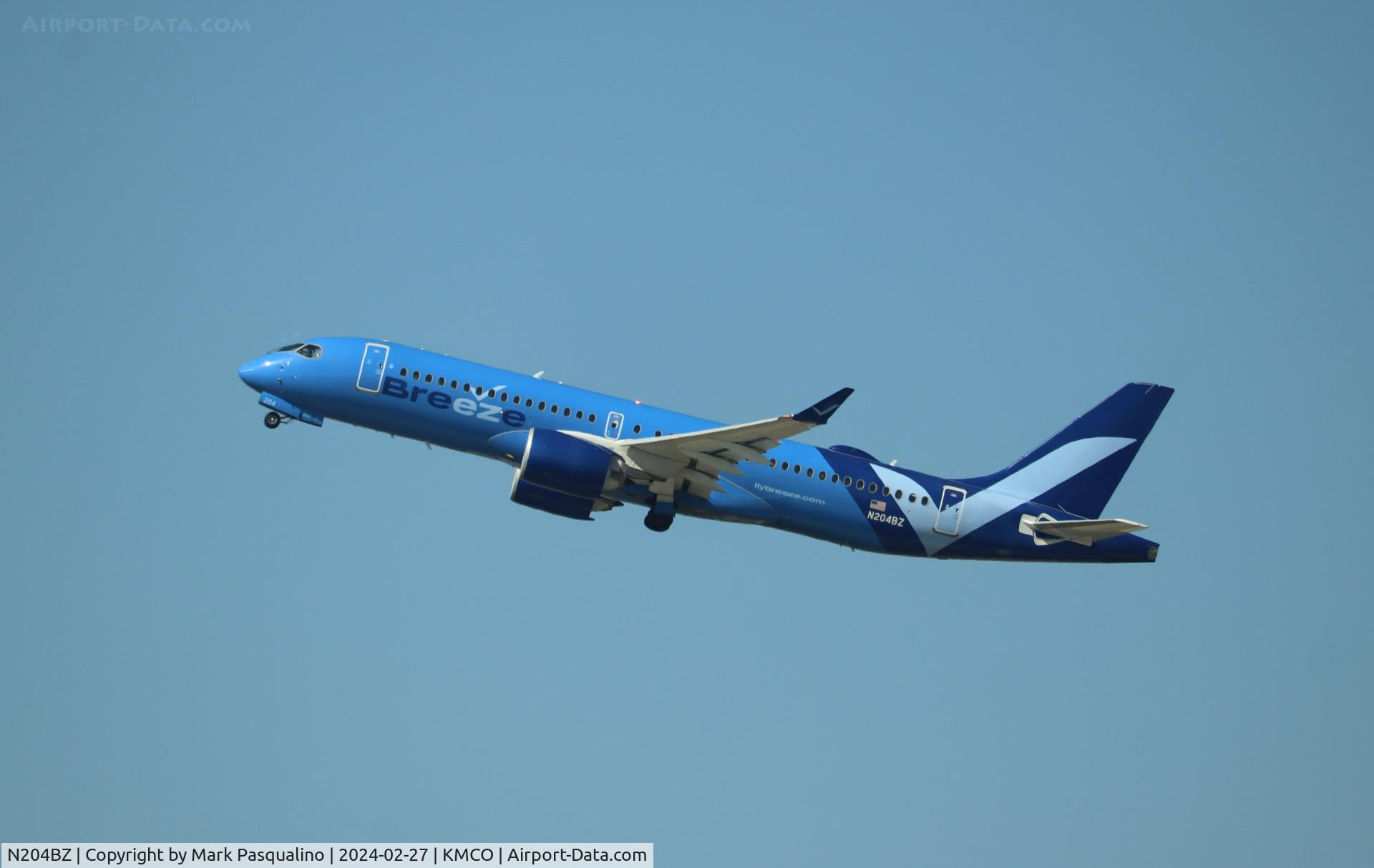 N204BZ, 2022 Airbus A220-300 C/N 55137, Airbus A220-371