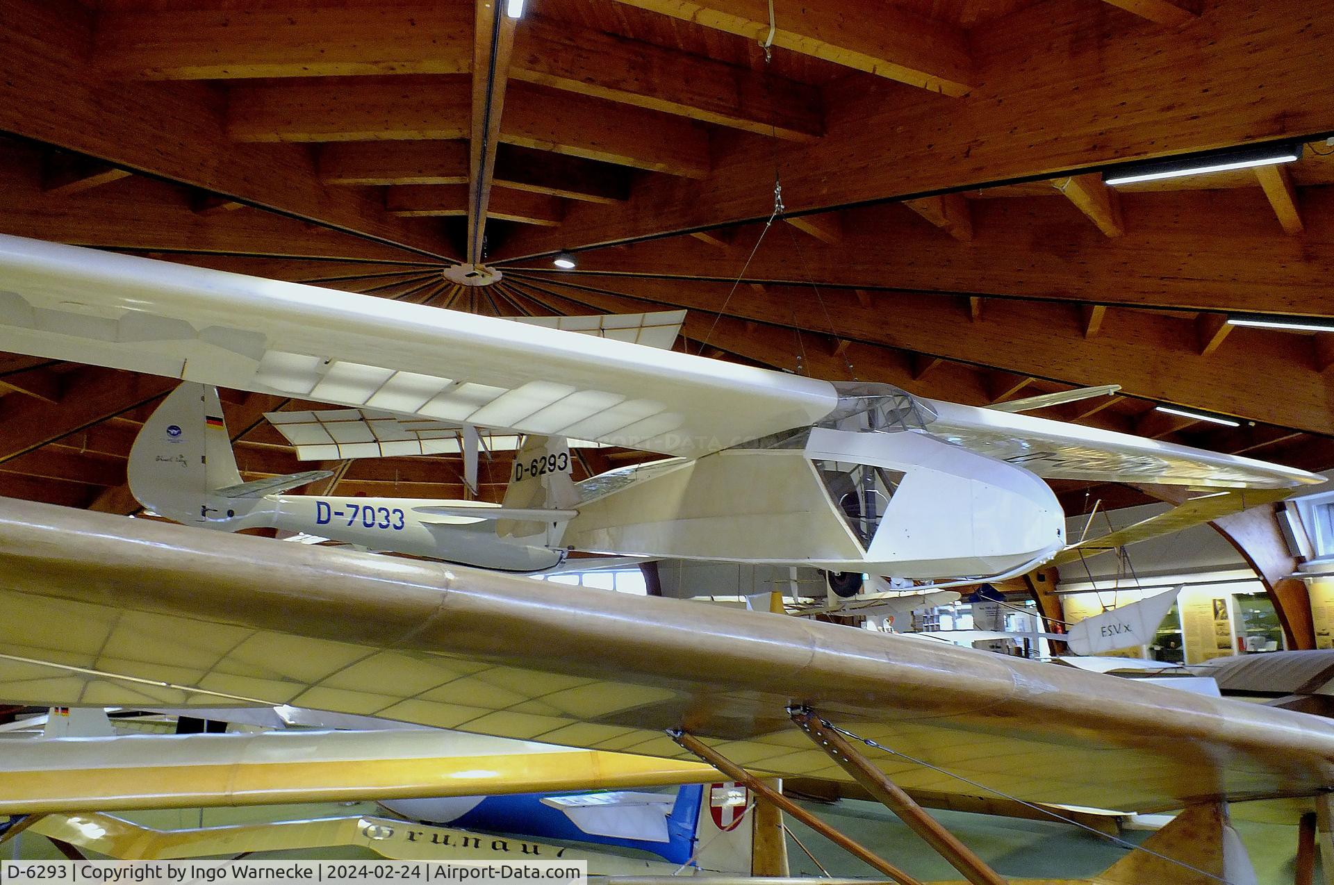 D-6293, 1938 Akaflieg München Mü 13D C/N not found_D-6293, Akaflieg München Mü 13 D at the Deutsches Segelflugmuseum mit Modellflug (German Soaring Museum with Model Flight), Gersfeld Wasserkuppe