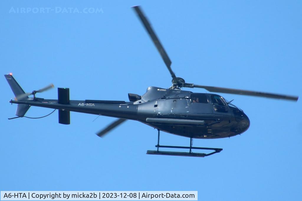 A6-HTA, Aerospatiale AS 350B3 C/N 7760, In flight