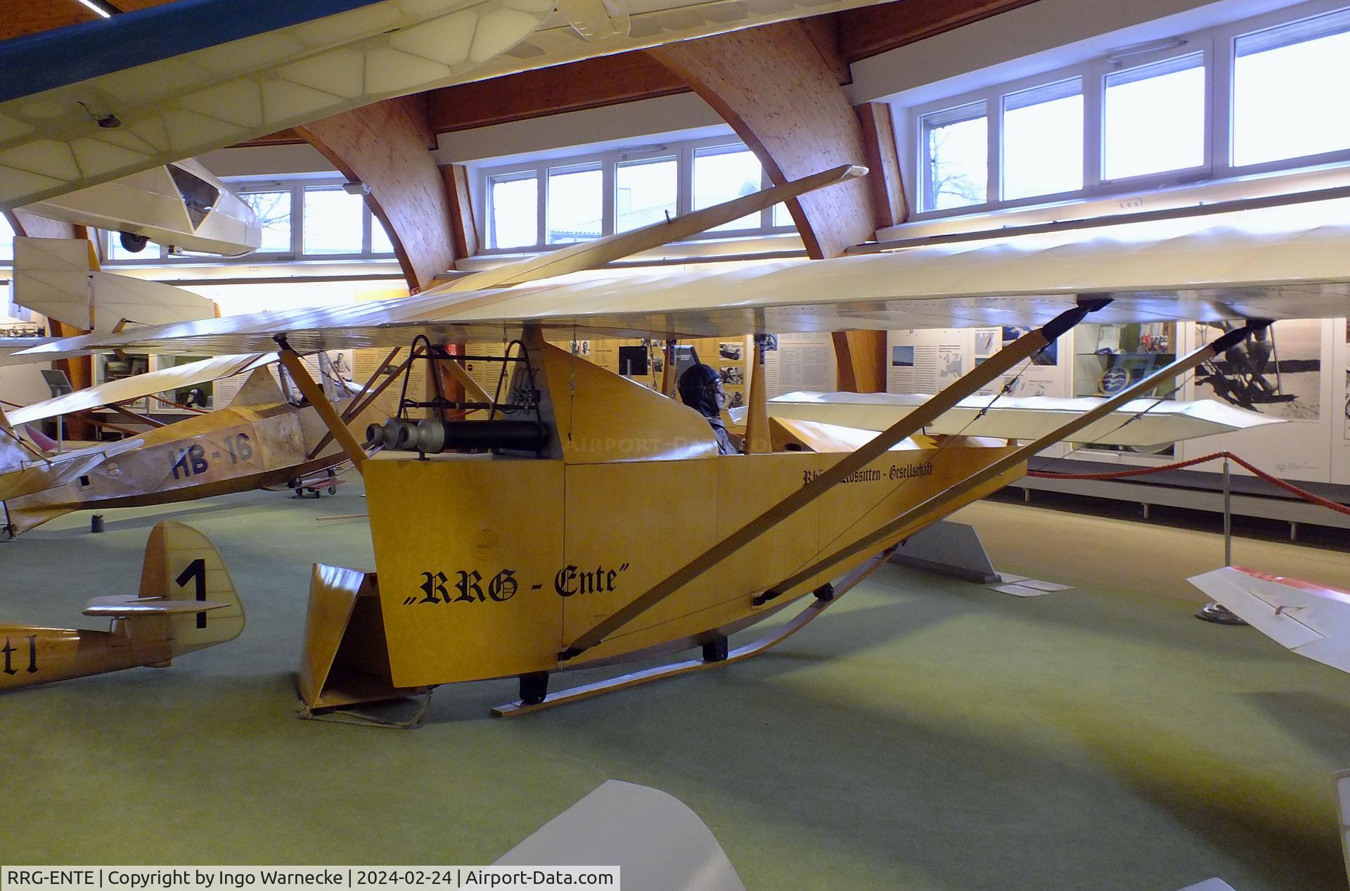 RRG-ENTE, 2007 Lippisch RRG Raketen-Ente replica C/N nil, Lippisch RRG Raketen-Ente replica at the Deutsches Segelflugmuseum mit Modellflug (German Soaring Museum with Model Flight), Gersfeld Wasserkuppe