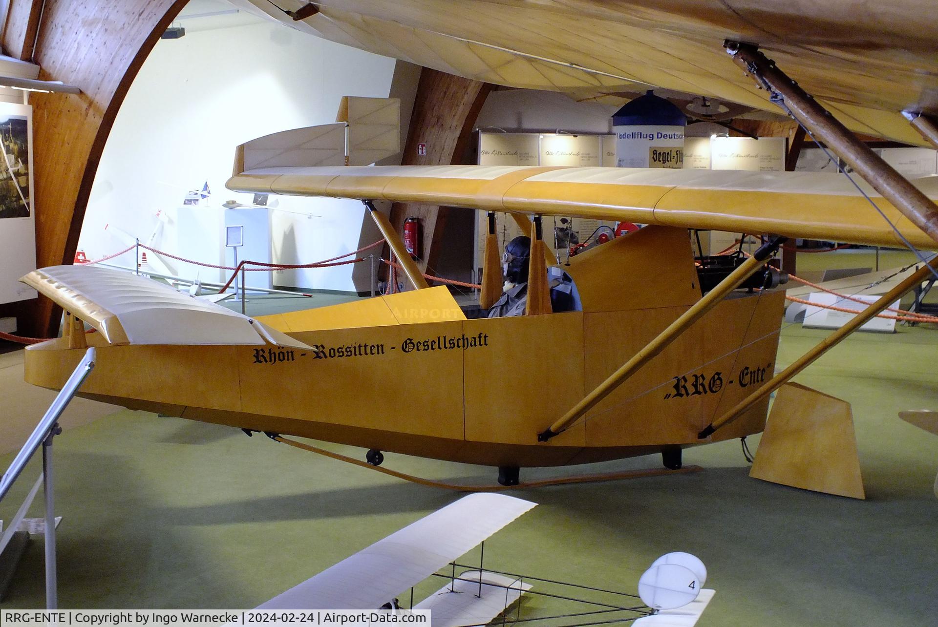 RRG-ENTE, 2007 Lippisch RRG Raketen-Ente replica C/N nil, Lippisch RRG Raketen-Ente replica at the Deutsches Segelflugmuseum mit Modellflug (German Soaring Museum with Model Flight), Gersfeld Wasserkuppe
