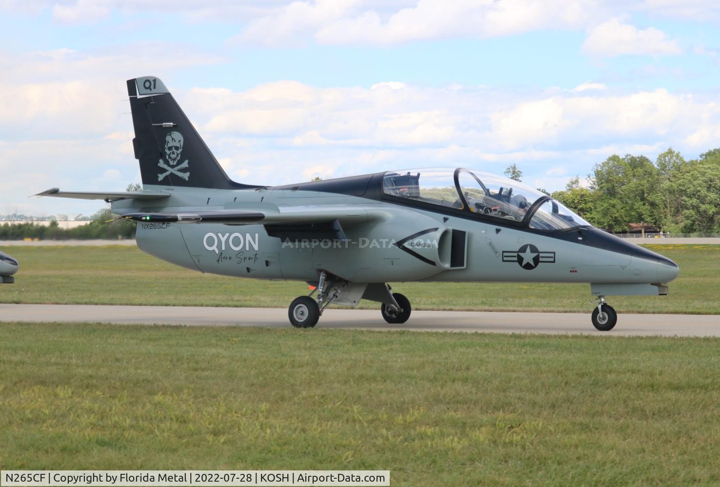 N265CF, 1987 Siai-Marchetti S-211 C/N 45/08-003, S-211 zx