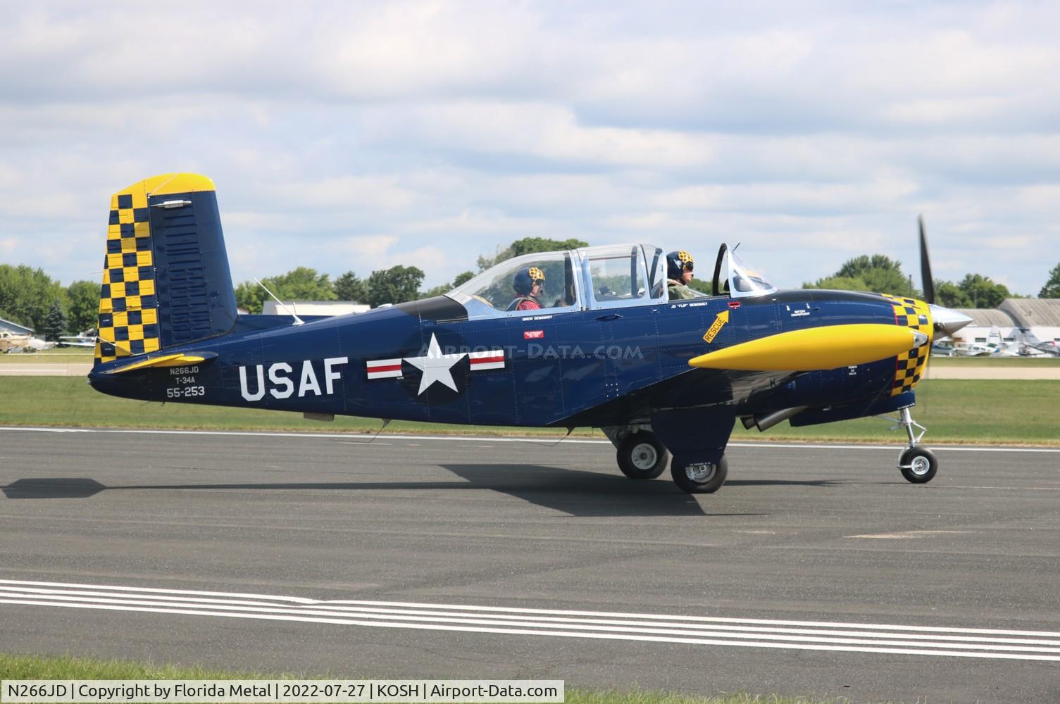 N266JD, Beech T-34A Mentor Mentor C/N G-810, T-34 zx