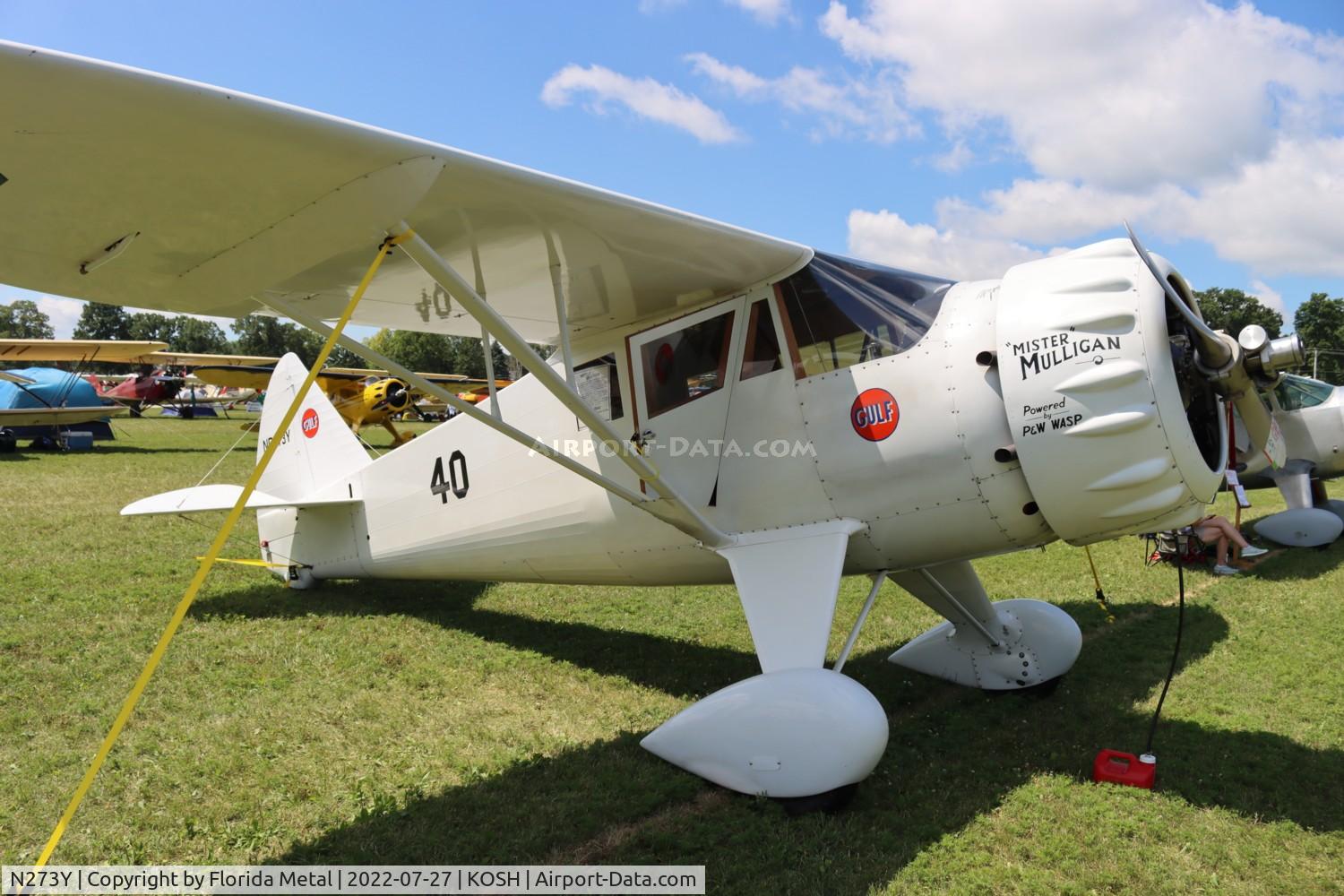 N273Y, 1985 Howard Aircraft DGA-6 Replica C/N JRY-02, Howard DGA-6 zx
