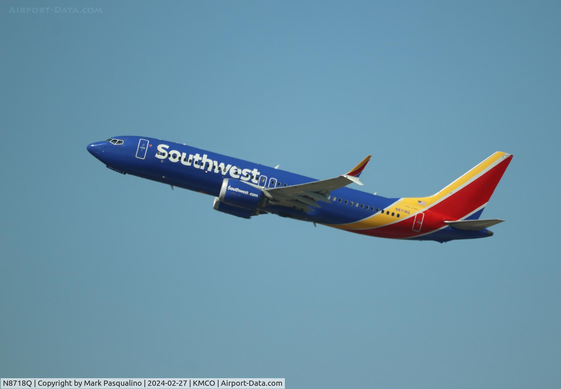 N8718Q, 2018 Boeing 737-8 MAX C/N 42546, Boeing 737-8 MAX