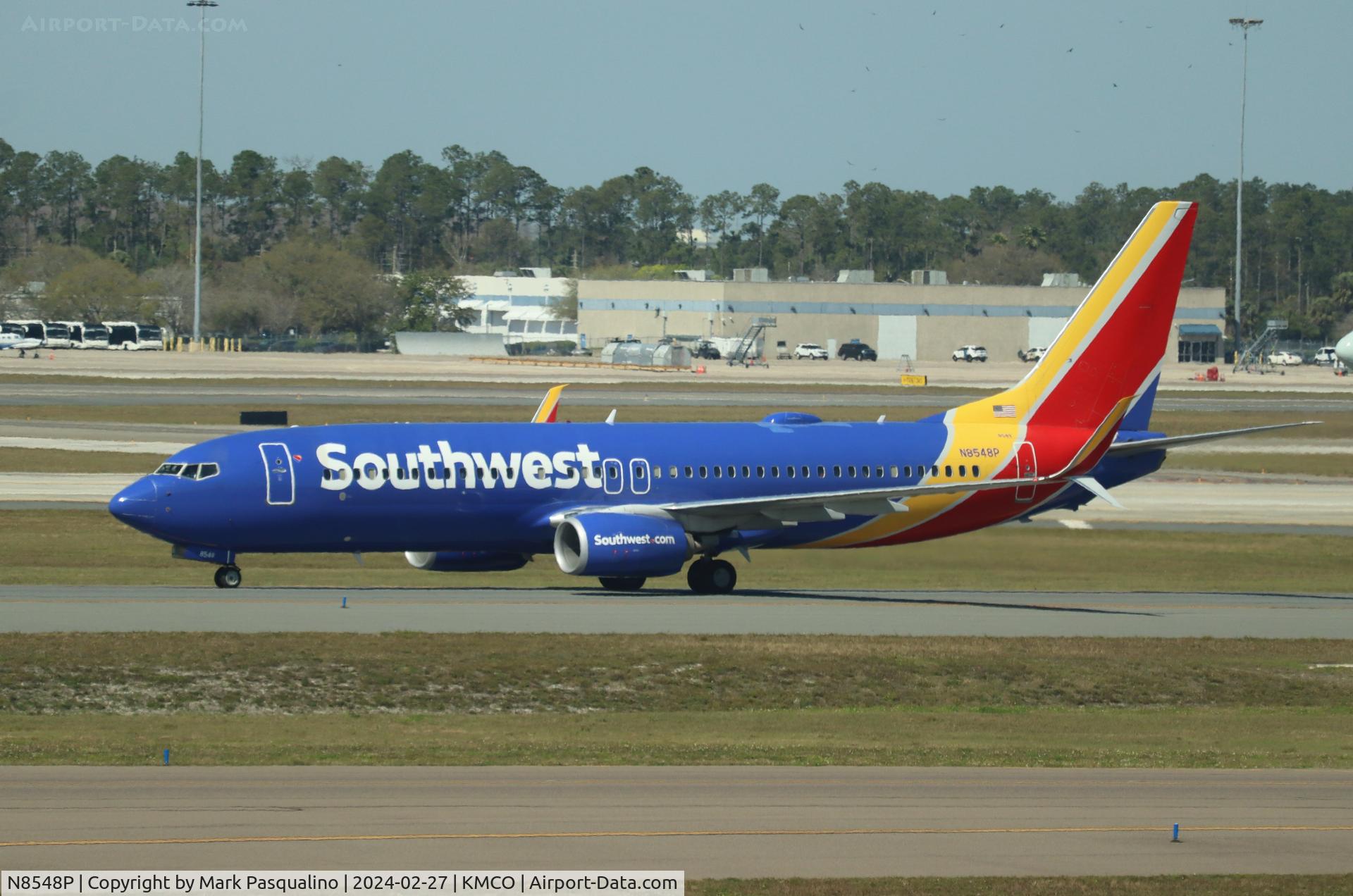 N8548P, 2017 Boeing 737-800 C/N 36968, Boeing 737-8H4