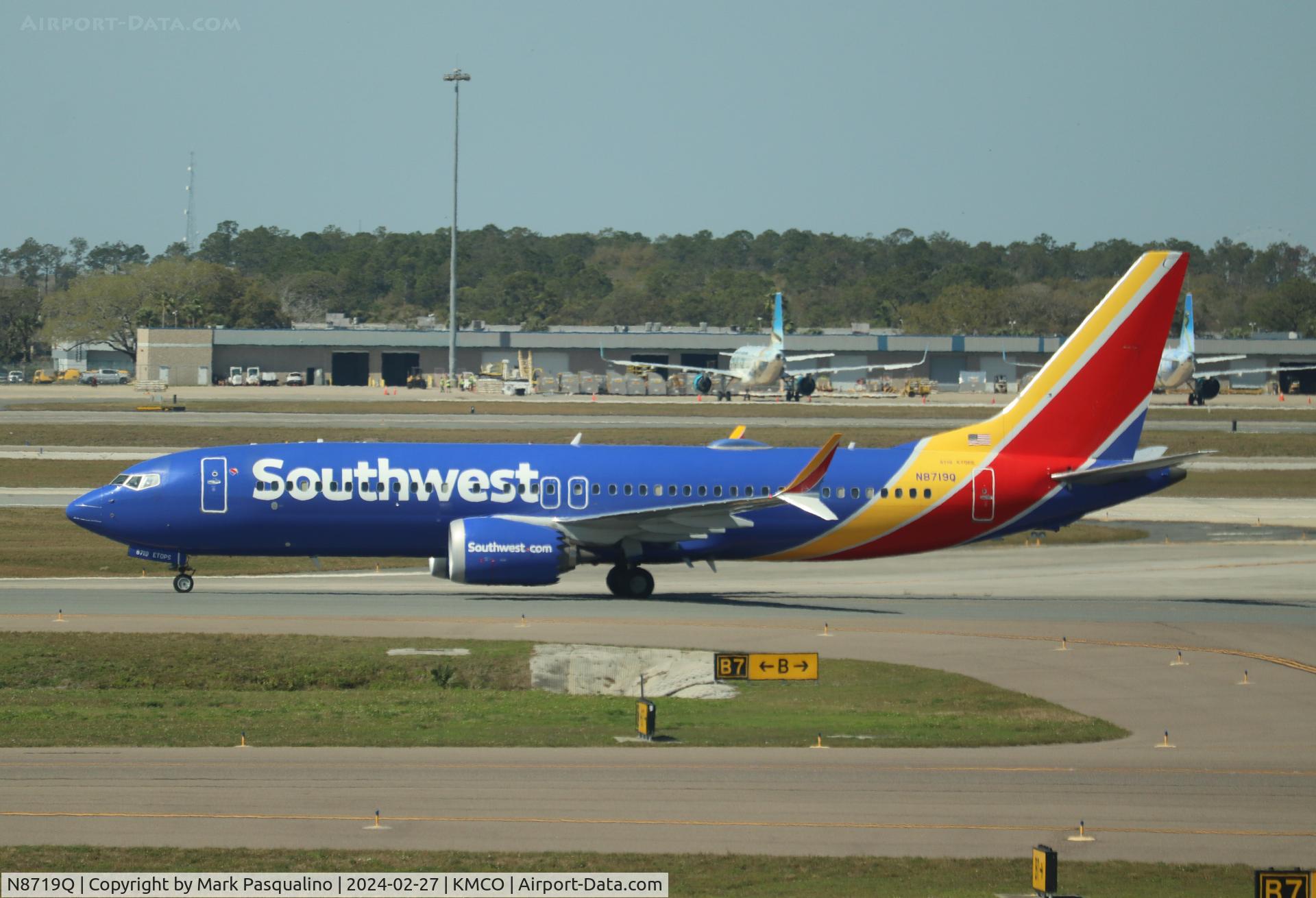 N8719Q, 2018 Boeing 737-8 MAX C/N 42572, Boeing 737-8 MAX