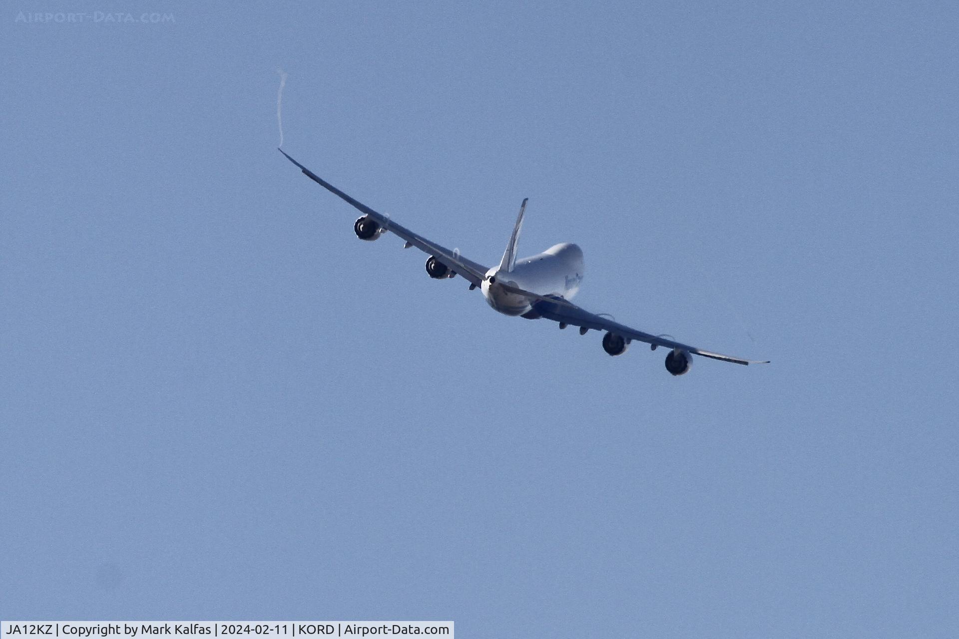 JA12KZ, 2012 Boeing 747-8KZF C/N 36137, B748 Nippon Cargo Boeing 747-8KZF JA12KZ NCA141 KORD-RJAA
