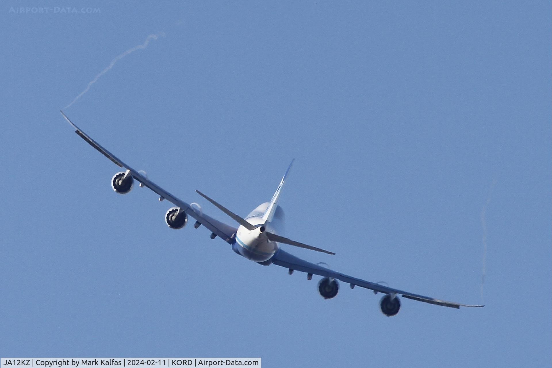 JA12KZ, 2012 Boeing 747-8KZF C/N 36137, B748 Nippon Cargo Boeing 747-8KZF JA12KZ NCA141 KORD-RJAA