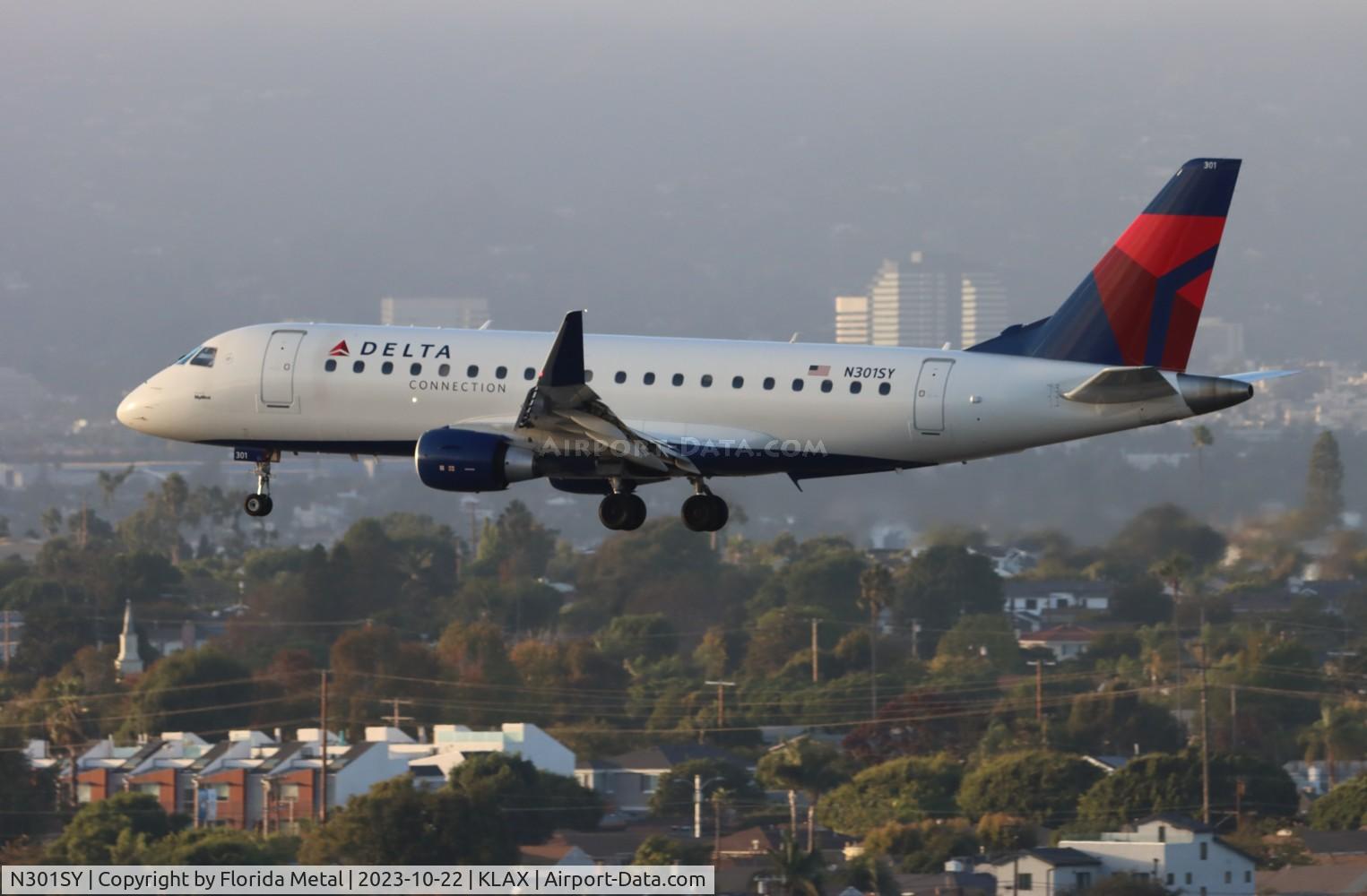 N301SY, 2019 Embraer 175LR (ERJ-170-200LR) C/N 17000838, SKW/DAL E175 zx OAK-LAX