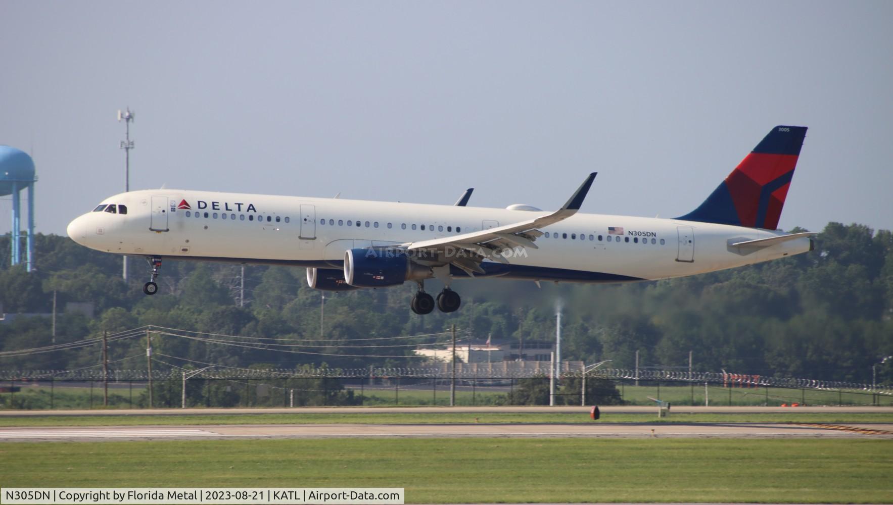 N305DN, 2016 Airbus A321-211 C/N 7149, DAL A321 zx IAH-ATL