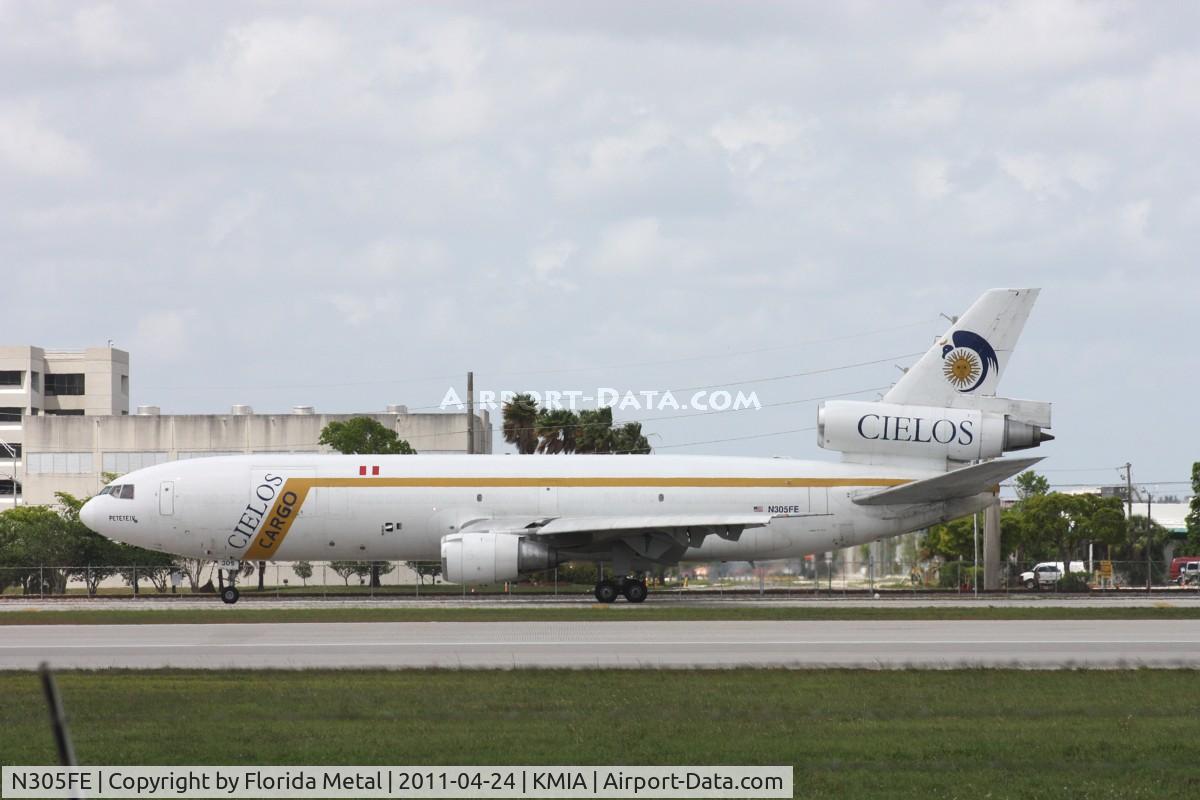 N305FE, 1980 Douglas DC-10-30F C/N 47870, MIA zx