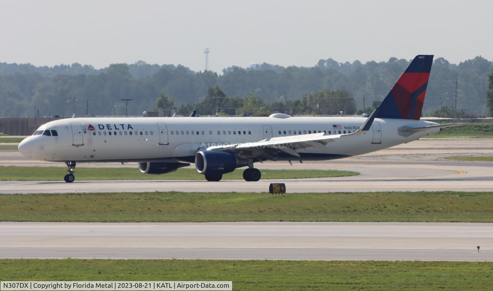 N307DX, 2016 Airbus A321-211 C/N 7214, DAL A321 zx AUS-ATL