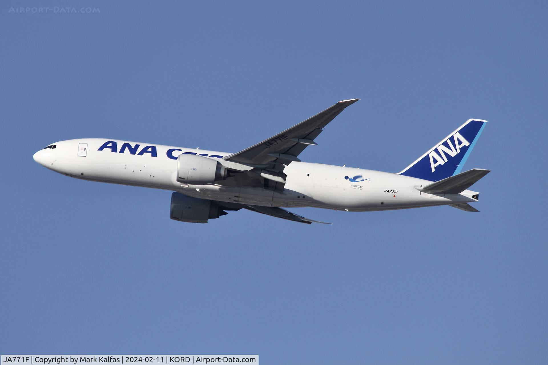 JA771F, 2018 Boeing 777-F C/N 65756, B77L ANA BOEING 777-200LR JA771F ANA8401 KORD-RJJA