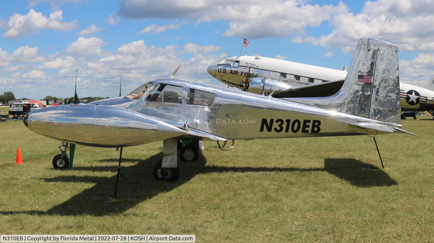 N310EB, 1956 Cessna 310 C/N 35446, C310 vintage zx