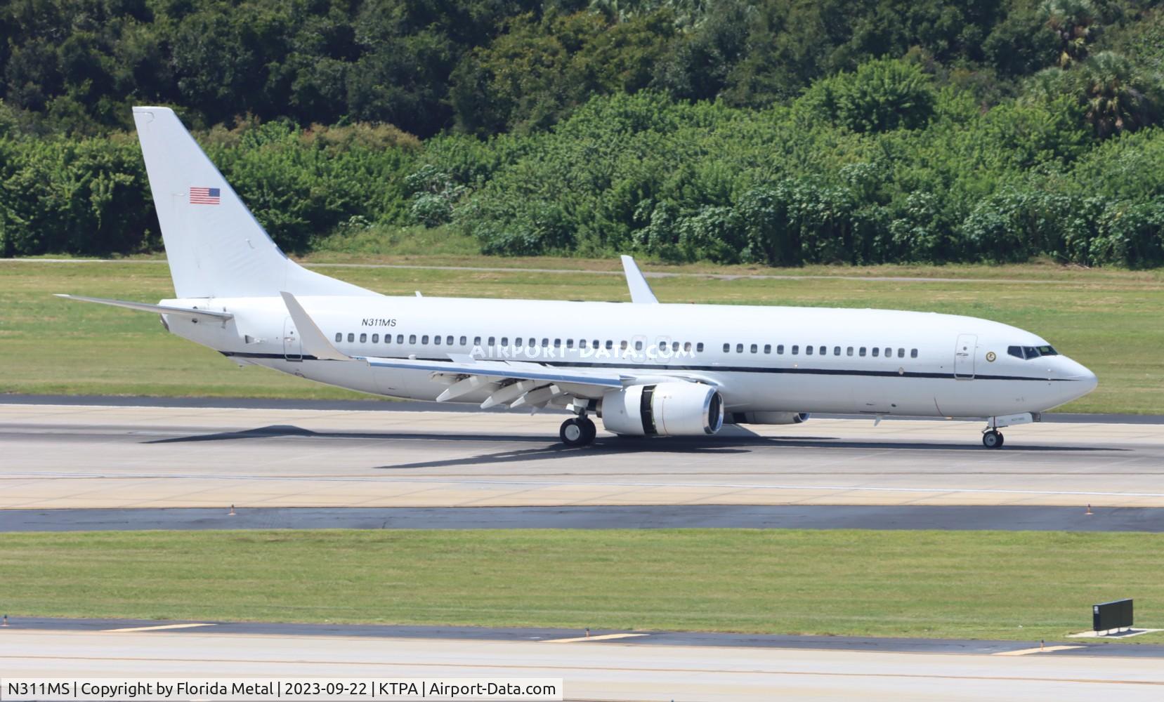 N311MS, 2004 Boeing 737-8Q8 C/N 30670, DOJ 738 zx