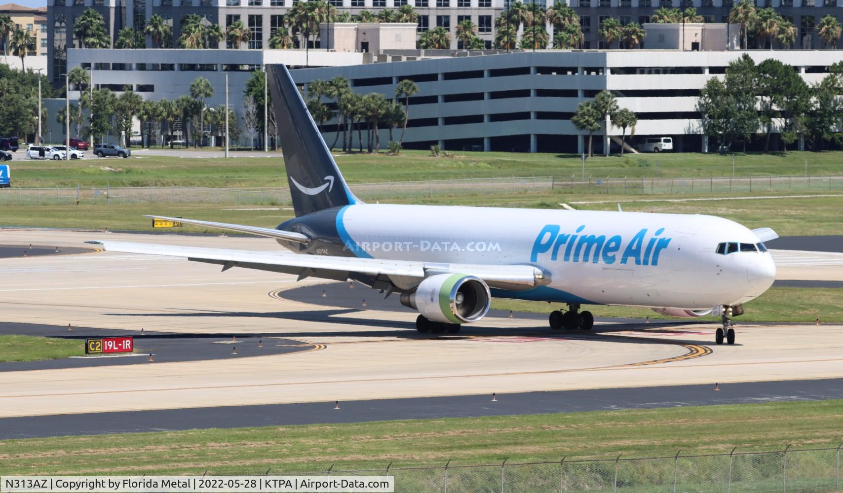 N313AZ, 1990 Boeing 767-338 C/N 24930, ATI/Amazon 767-300F zx CVG-TPA