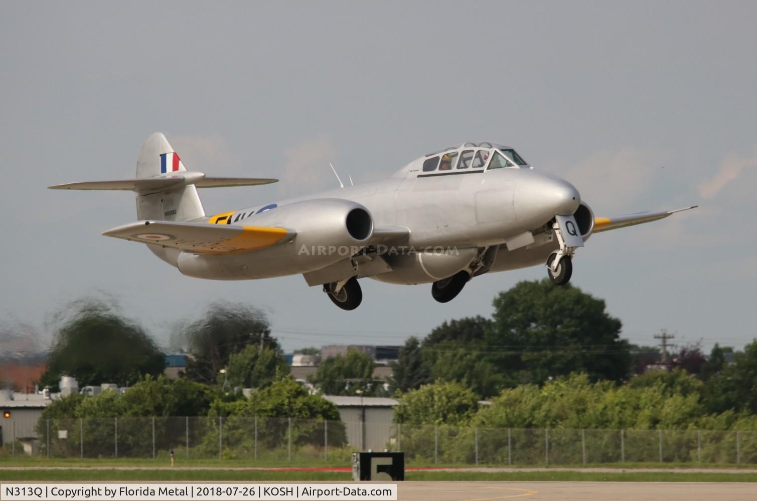 N313Q, 1949 Gloster Meteor T.7 C/N G5/356460, Gloster Meteor zx