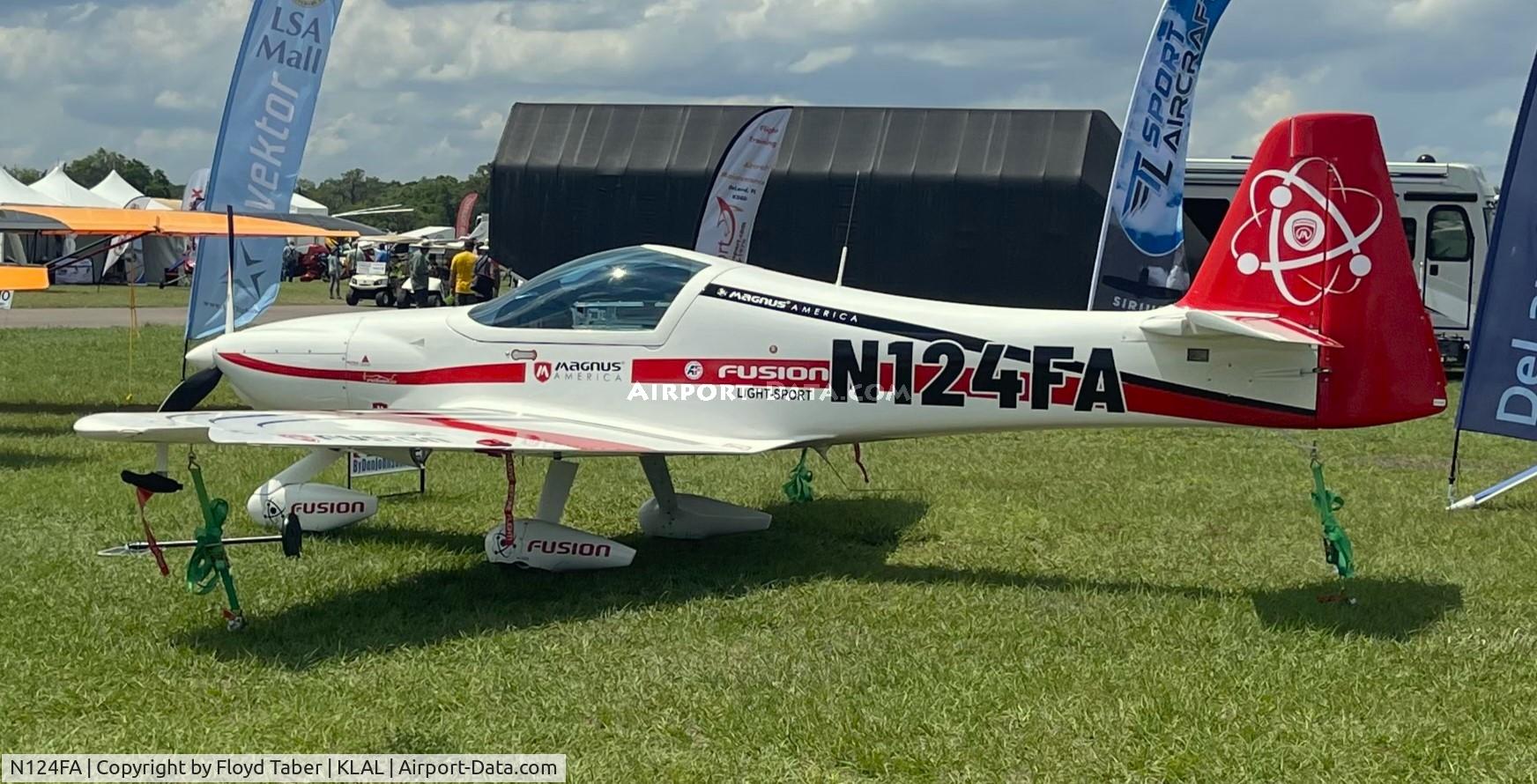 N124FA, 2015 MAGNUS AIRCRAFT FUSION 2121 C/N MG11-002, SUN N FUN 2022