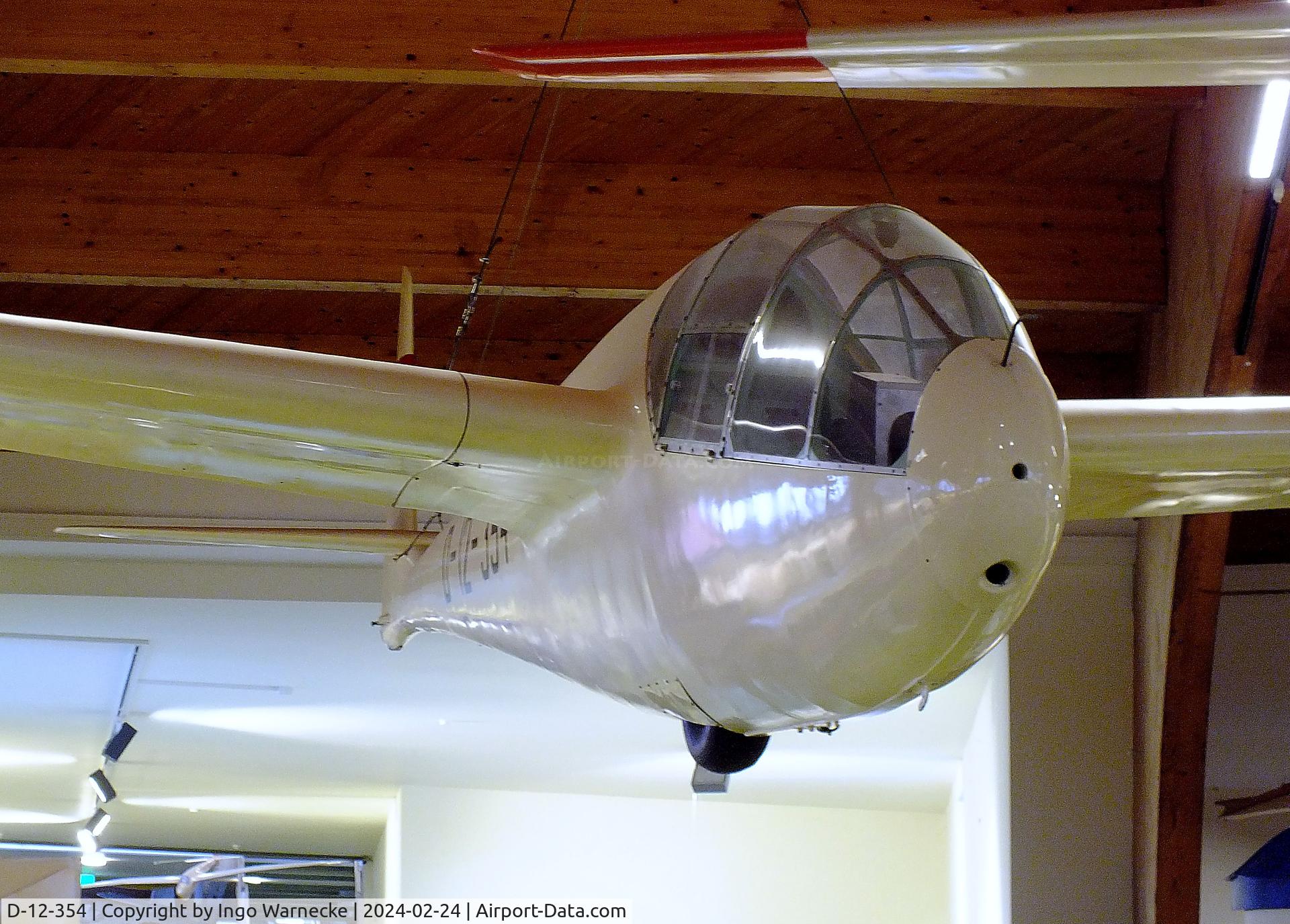 D-12-354, Schmetz FVA 10B Rheinland C/N not found_D-12-354, Schmetz FVA 10B Rheinland at the Deutsches Segelflugmuseum mit Modellflug (German Soaring Museum with Model Flight), Gersfeld Wasserkuppe