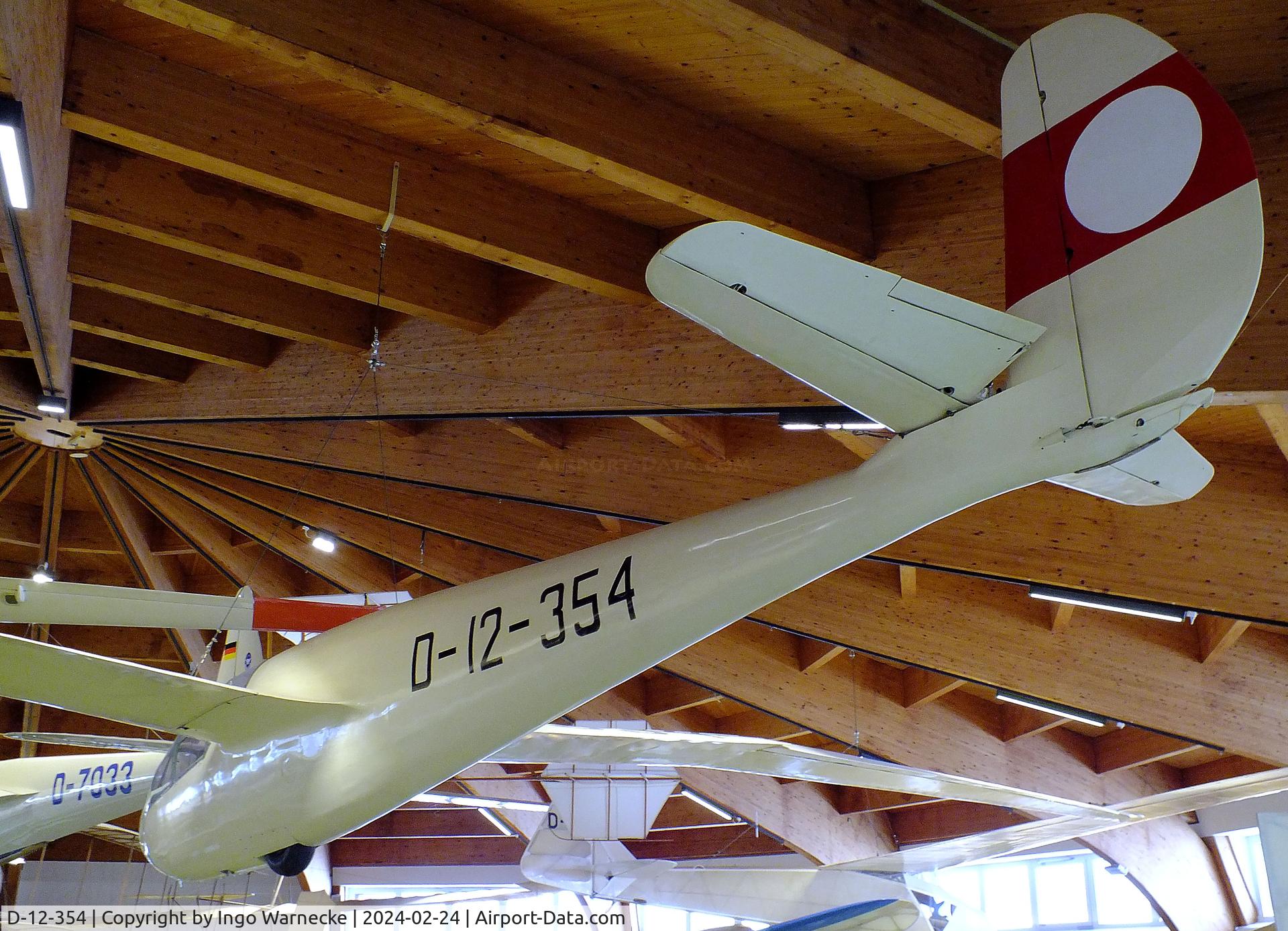 D-12-354, Schmetz FVA 10B Rheinland C/N not found_D-12-354, Schmetz FVA 10B Rheinland at the Deutsches Segelflugmuseum mit Modellflug (German Soaring Museum with Model Flight), Gersfeld Wasserkuppe
