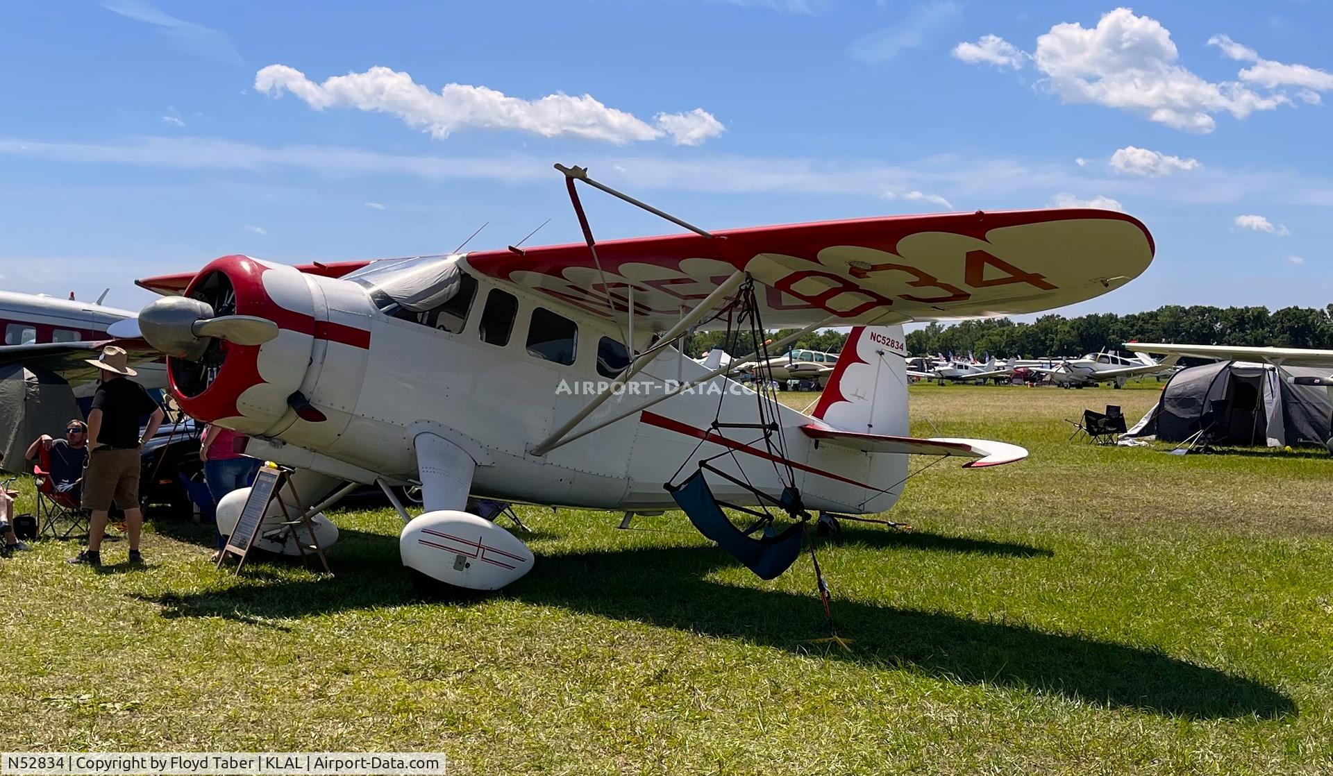 N52834, 1944 Howard Aircraft DGA-15P C/N 1763, SUN N FUN 2022