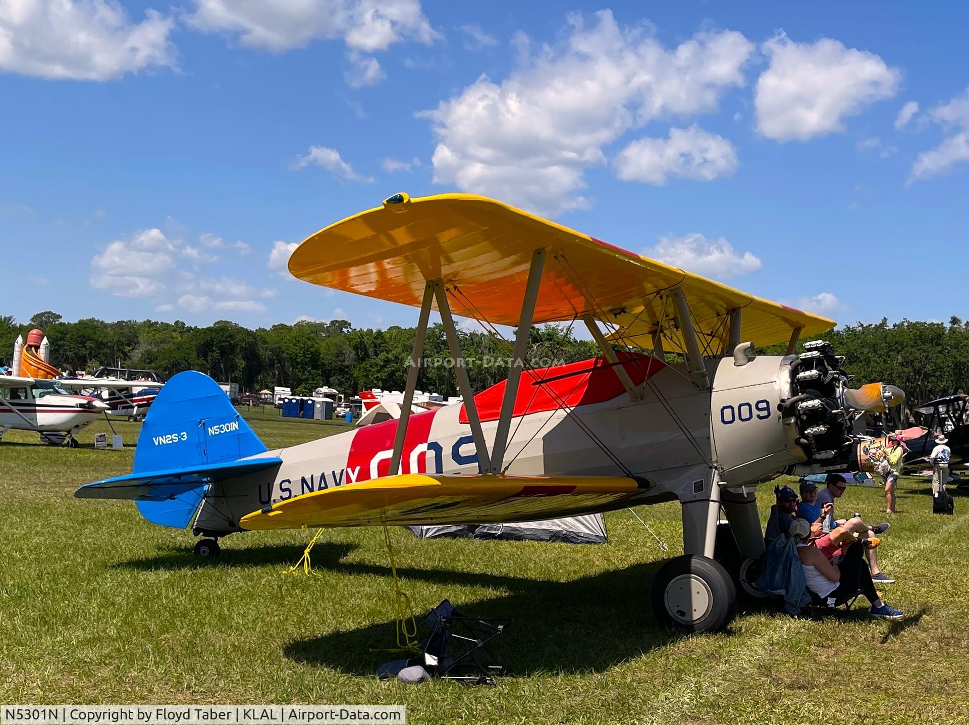 N5301N, 1942 Boeing E75 C/N 75-5352, SUN N FUN 2022