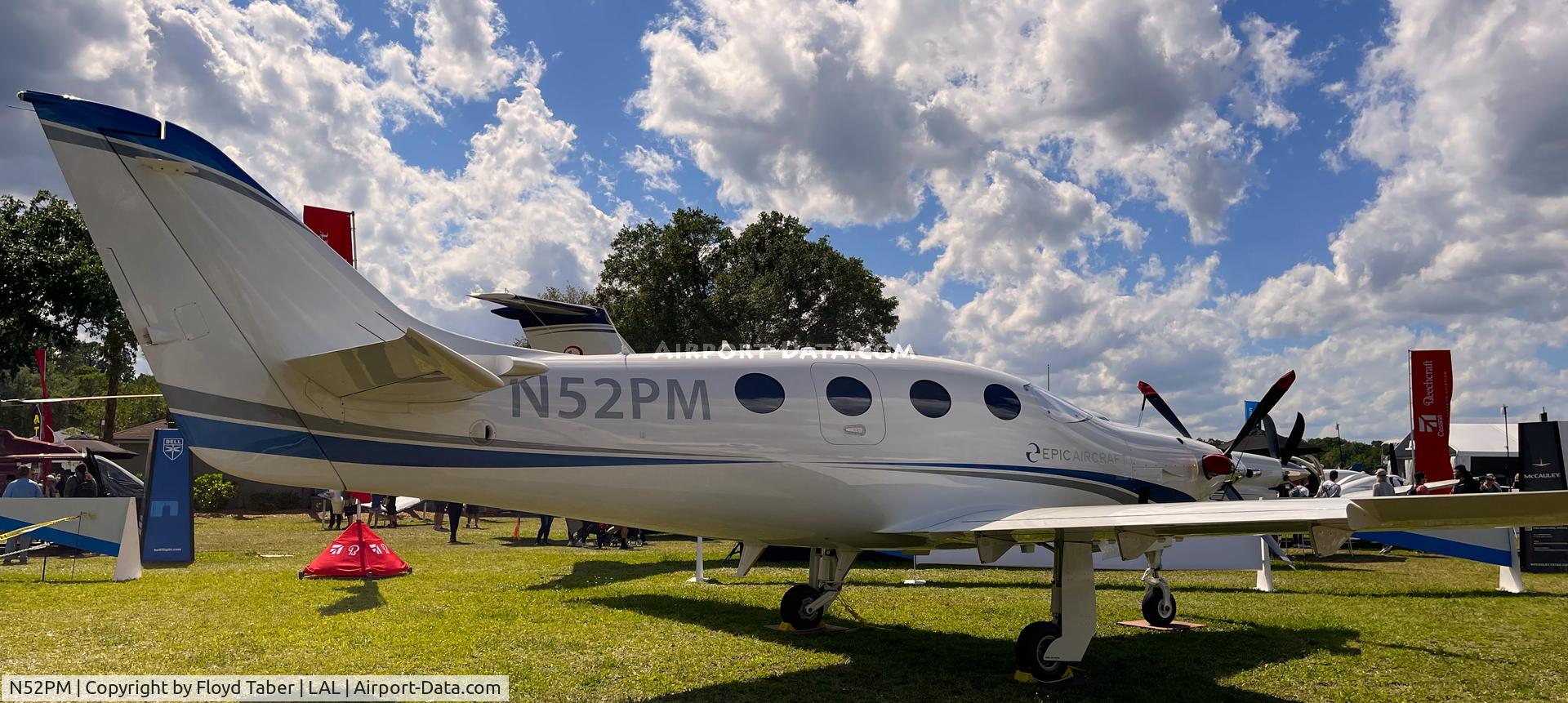 N52PM, 2020 Epic Aircraft E1000 C/N K008, SUN N FUN 2022